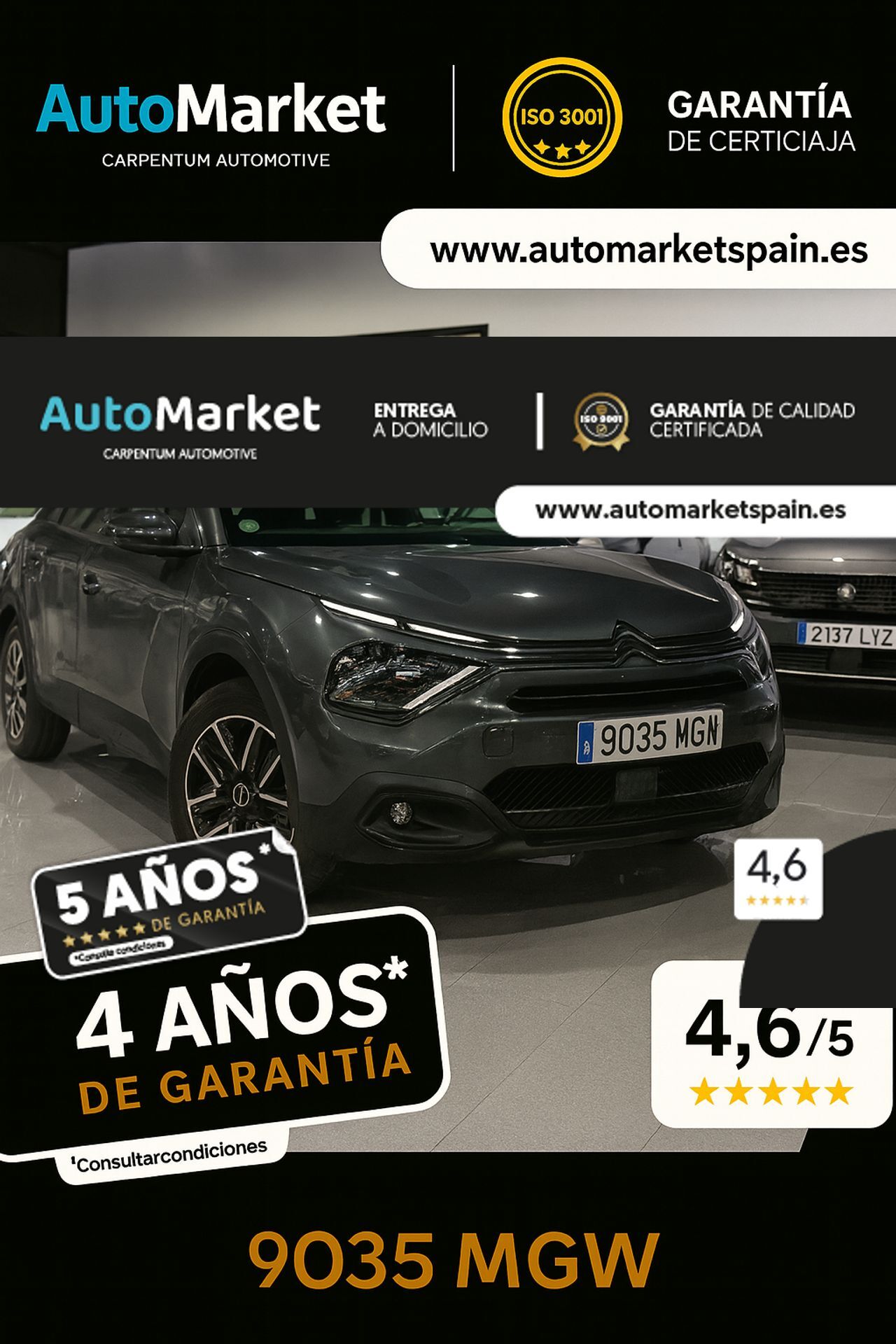CITROEN C4 (PURETECH 130 S&S 6V YOU) en Lugo