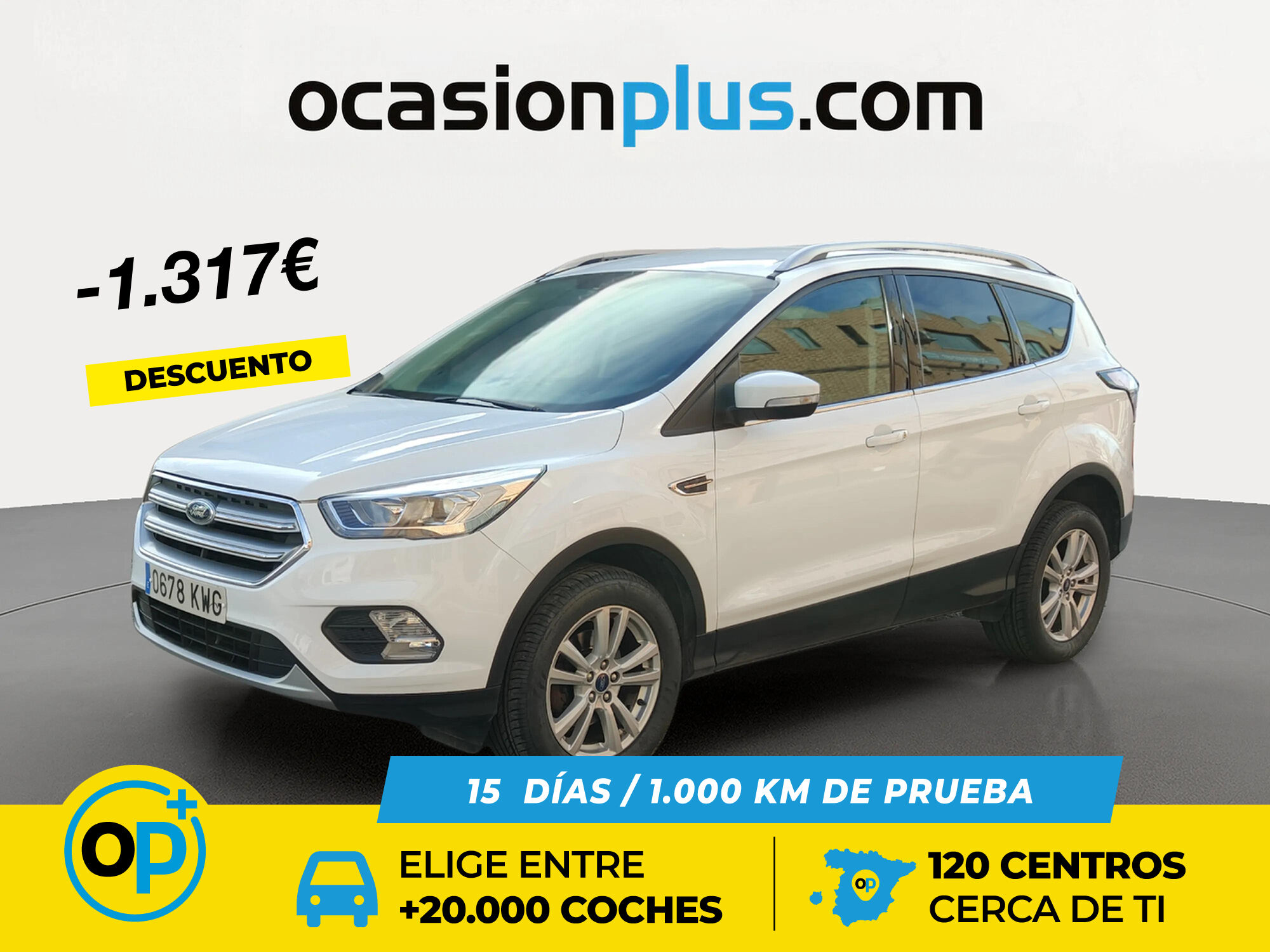 FORD Kuga (1.5 EcoBoost Trend+ 4x2 88 kW (120 CV)) en Madrid