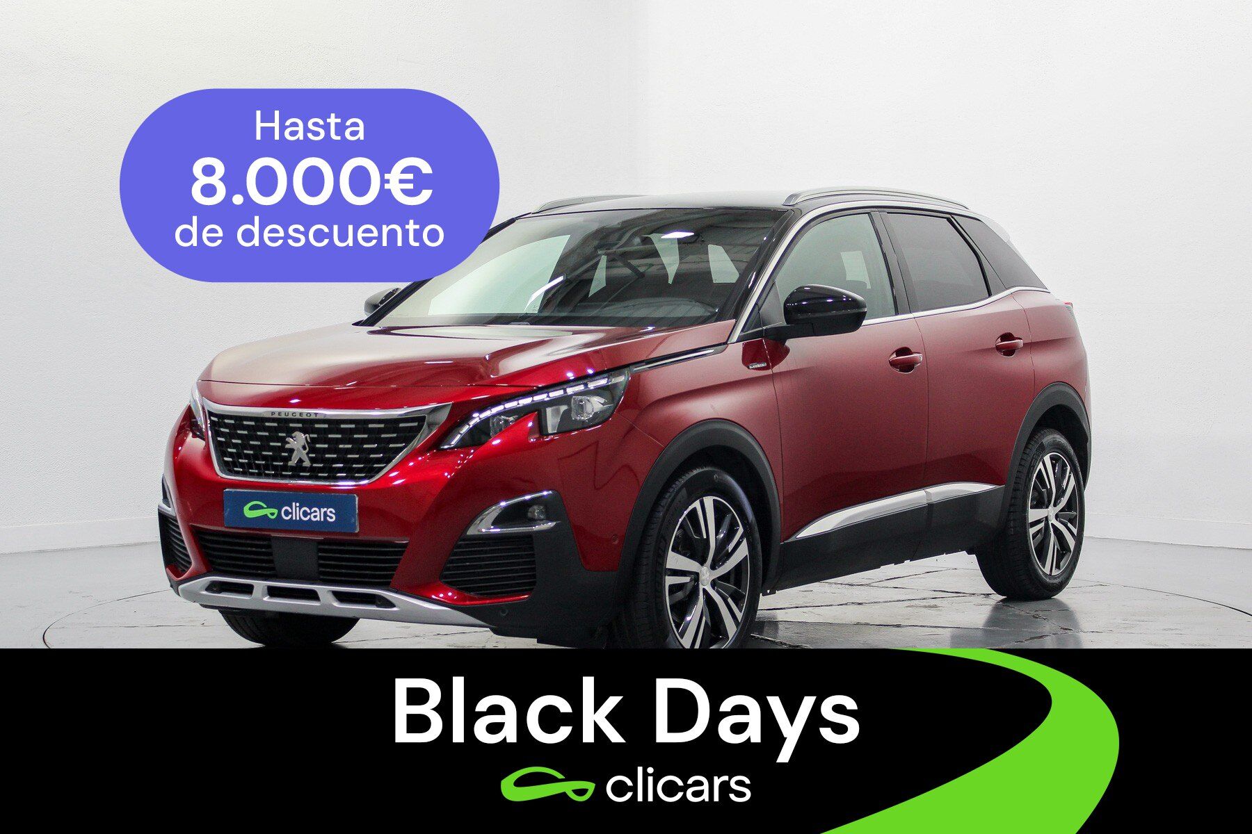 PEUGEOT 3008 (3008 1.2 S&S PureTech GT Line EAT8 130) en Madrid