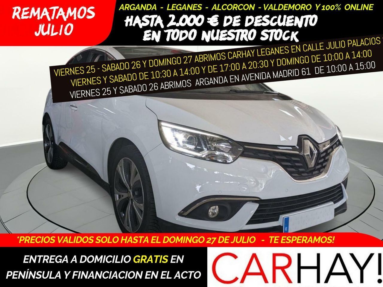 RENAULT Scénic (1.5 DCI ENERGY INTENS EDC AUT) en Madrid