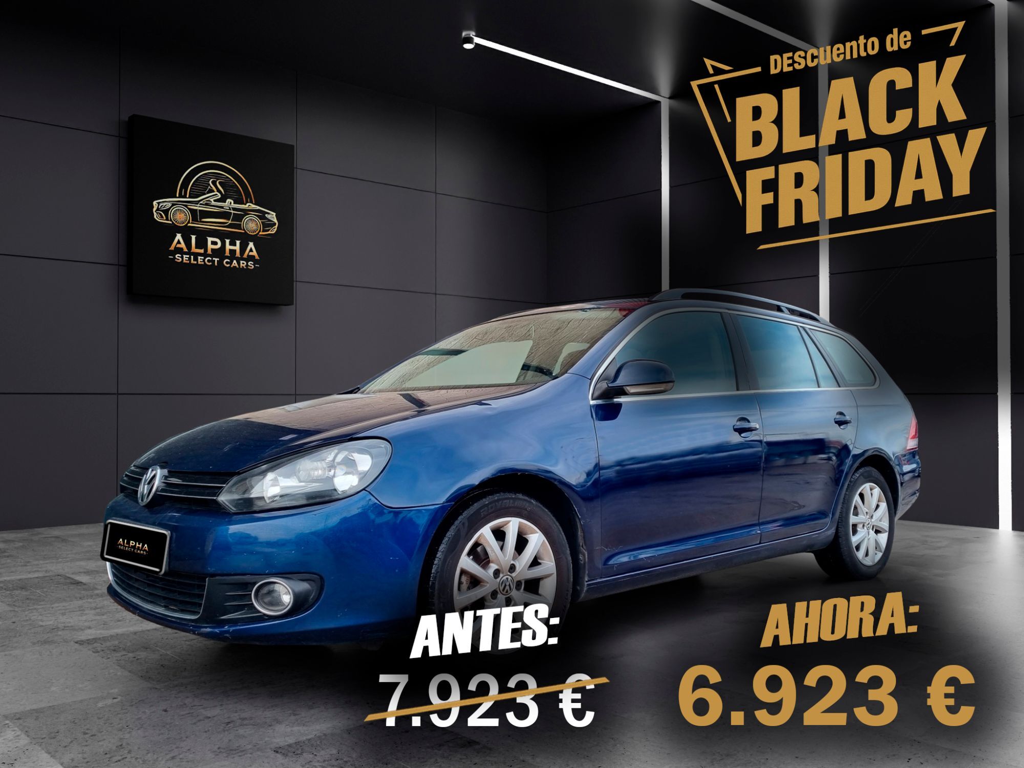 VOLKSWAGEN Golf (Variant 1.6 TDI CR Sport) en Madrid