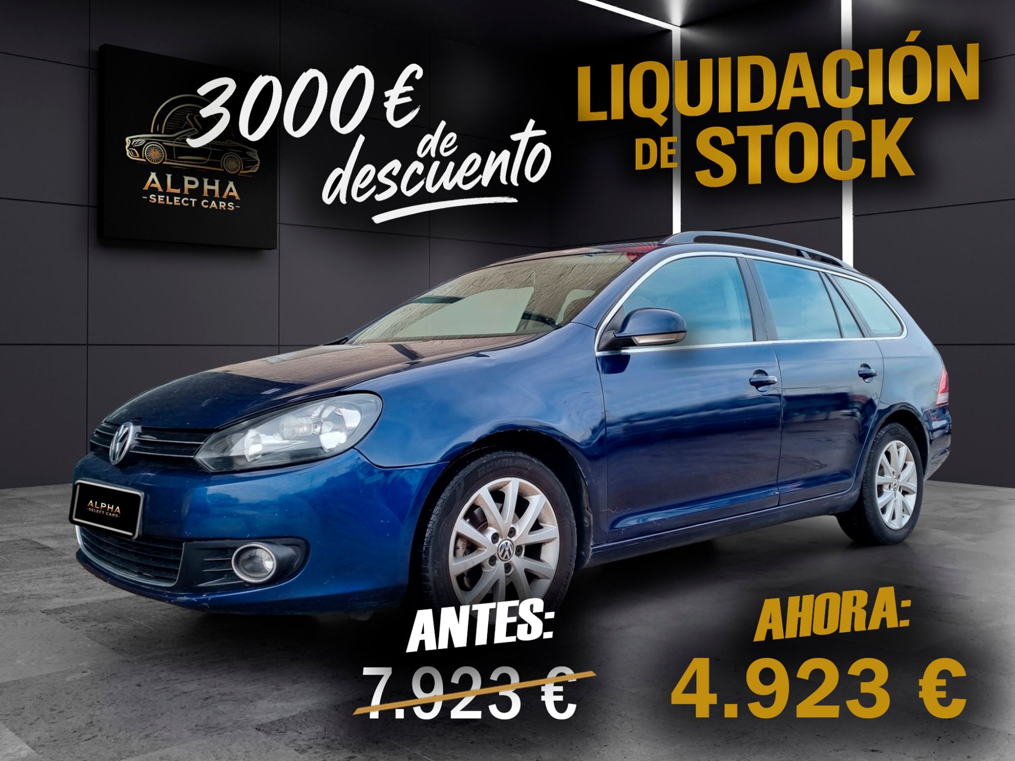 VOLKSWAGEN Golf (Variant 1.6 TDI CR Sport) en Madrid