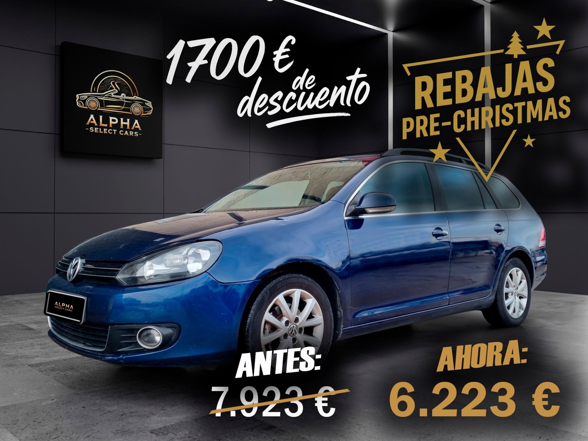 VOLKSWAGEN Golf (Variant 1.6 TDI CR Sport) en Madrid