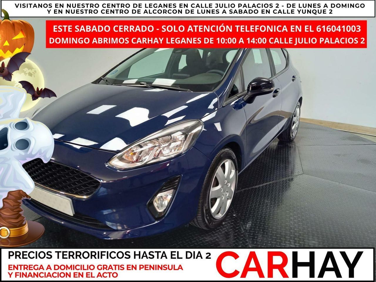 FORD Fiesta (1.0 ECOBOOST MHEV 92KW (125CV) TREND 5P) en Madrid