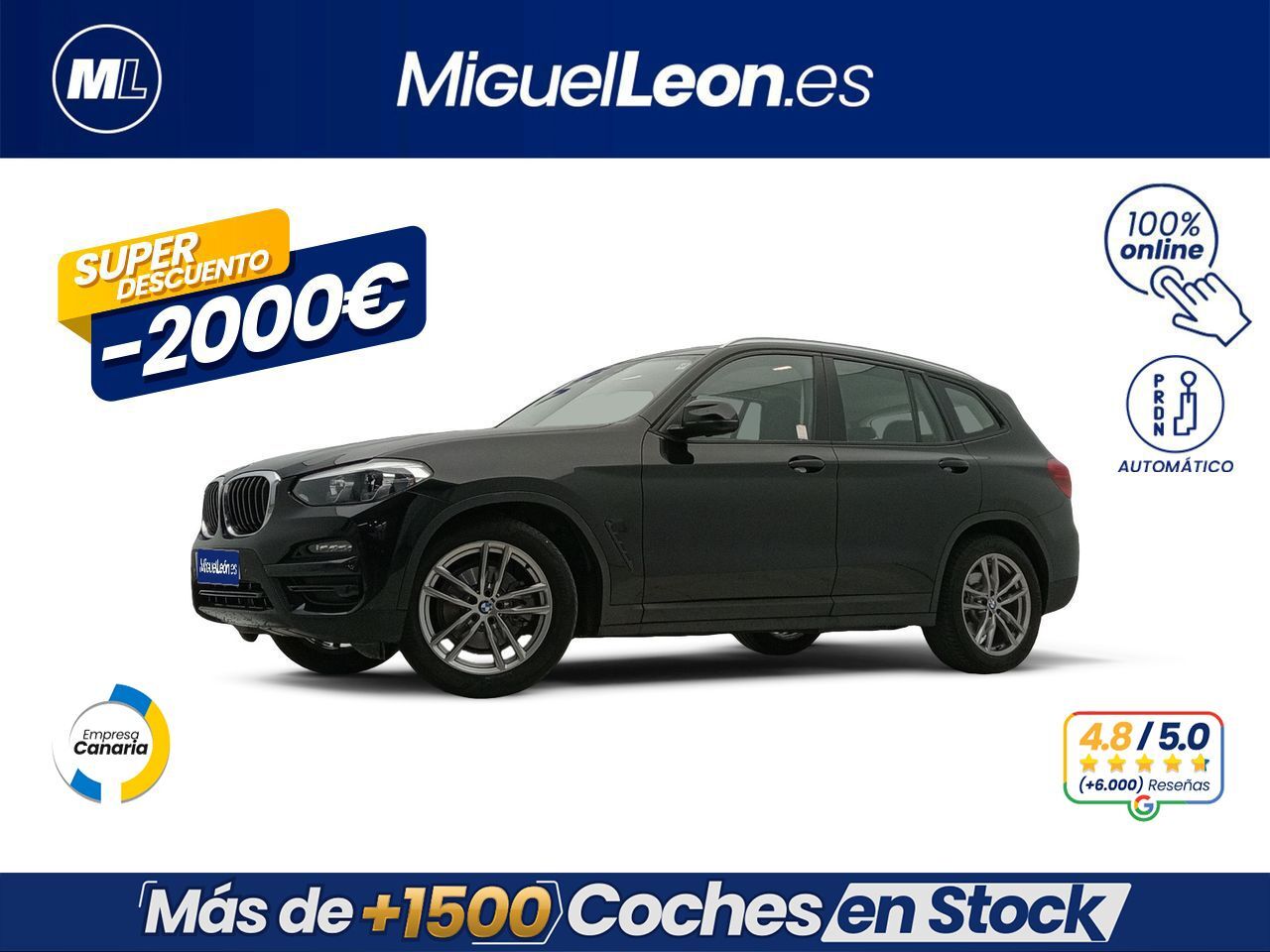BMW X3 (sDrive18d) en Palmas, Las