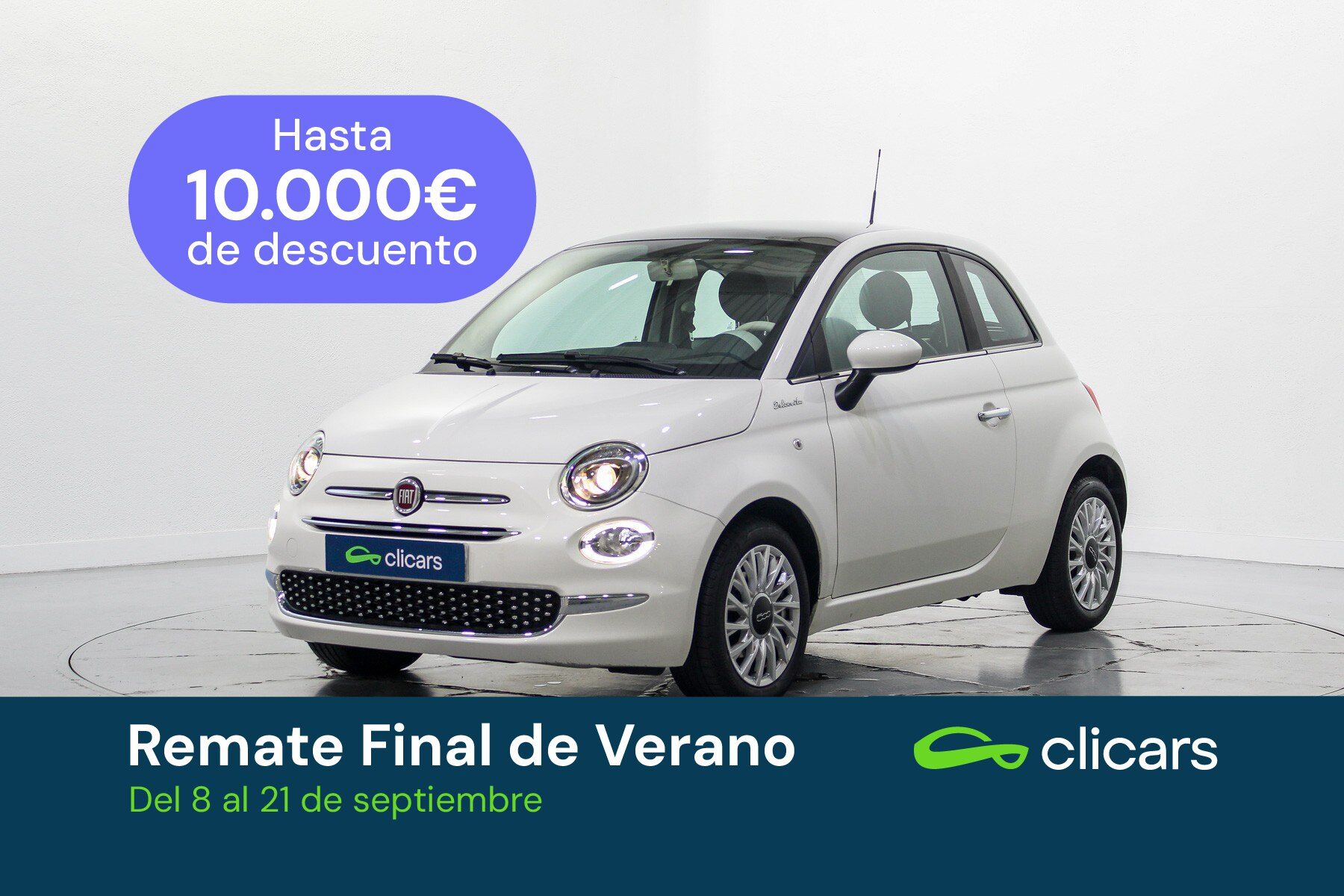 FIAT 500 (500 1.0 Hybrid Dolcevita 52kW) en Madrid