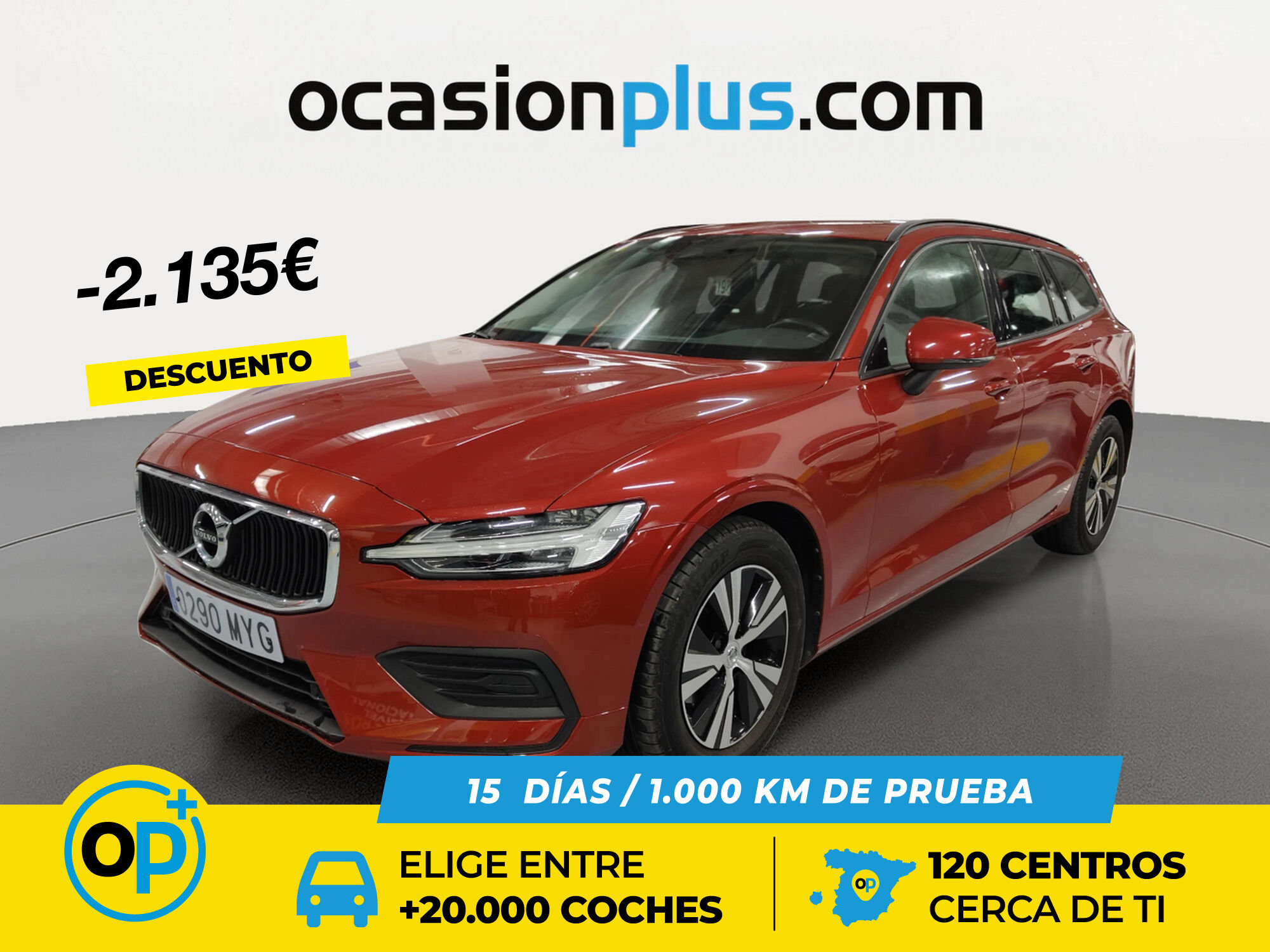 VOLVO V60 (D3 Auto 110 kW (150 CV)) en Madrid