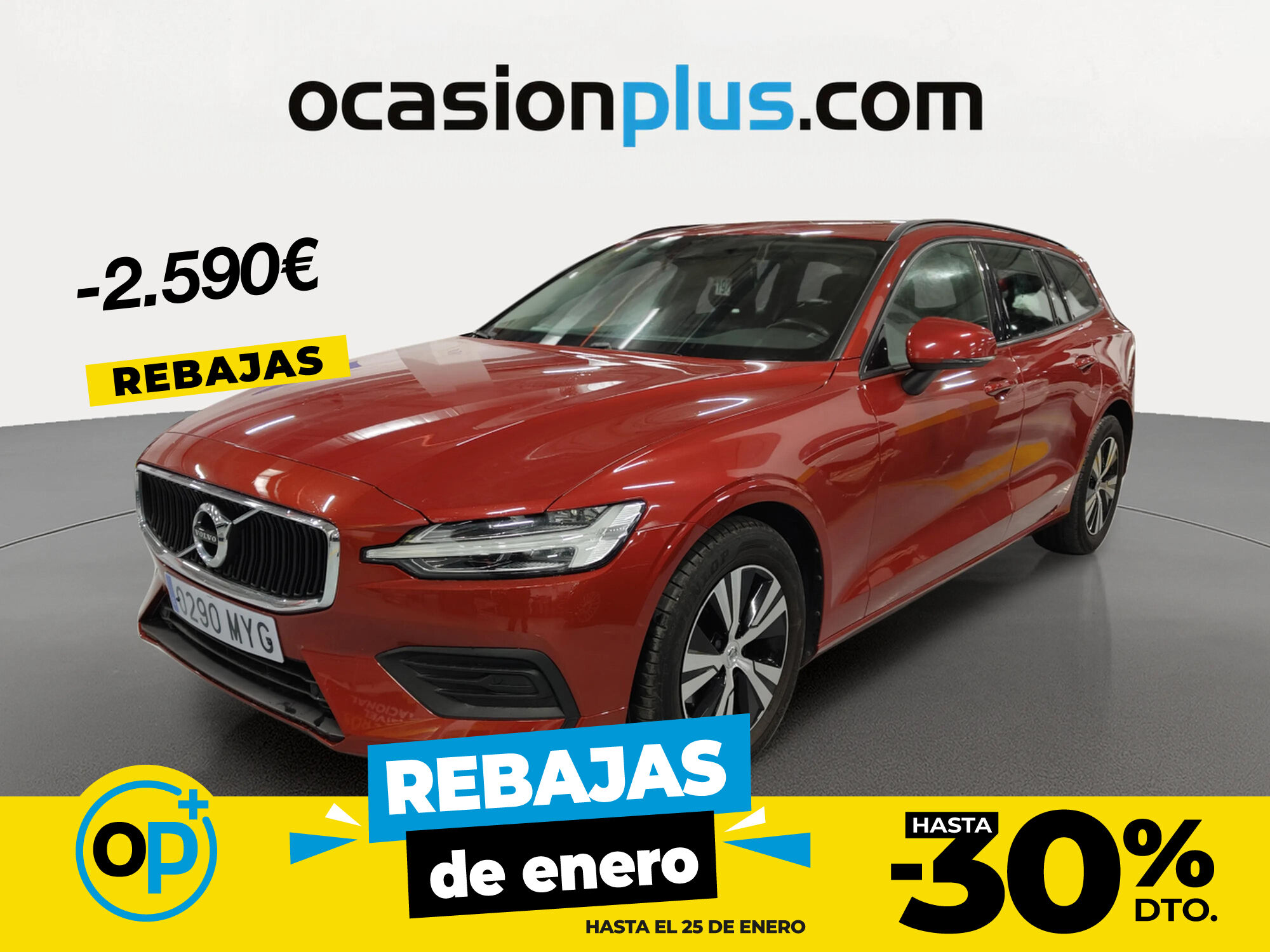 VOLVO V60 (D3 Auto 110 kW (150 CV)) en Madrid