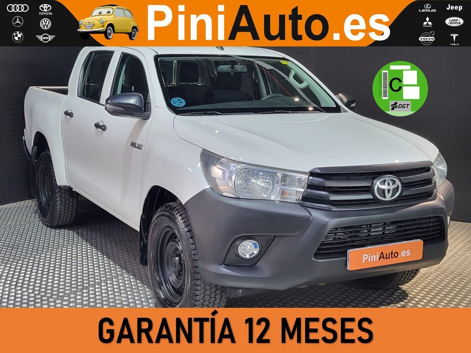 TOYOTA Hilux (2.4 D-4D Cabina Doble GX) en Madrid