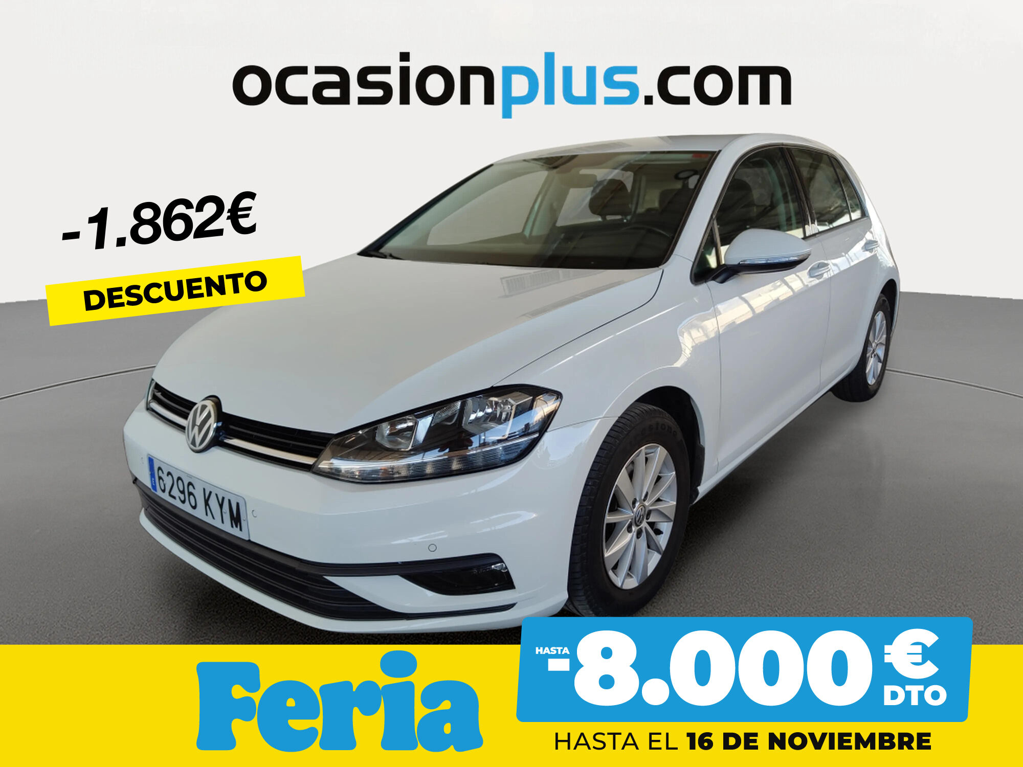 VOLKSWAGEN Golf (Business & Navi 1.6 TDI 85 kW (115 CV)) en Madrid