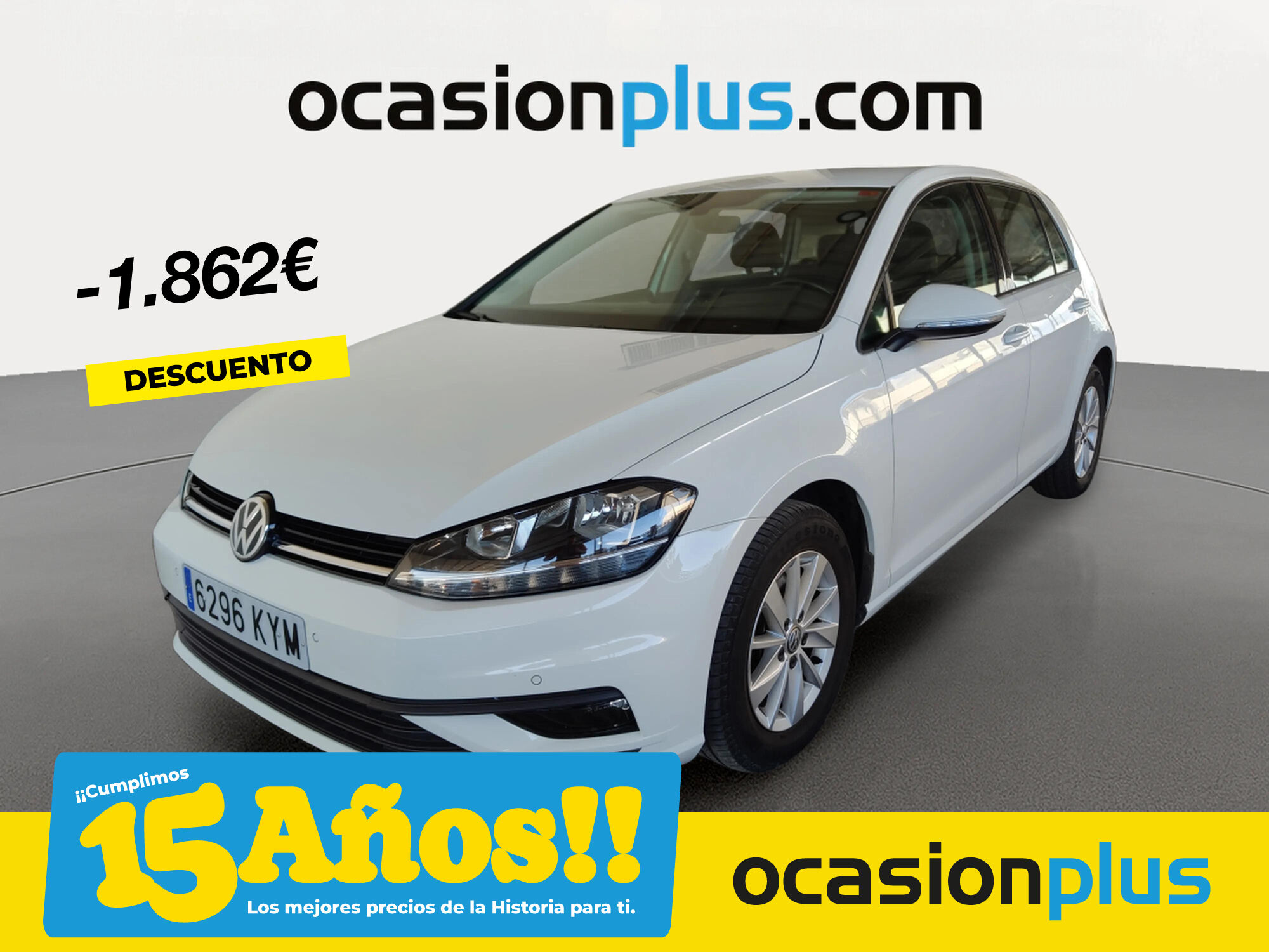 VOLKSWAGEN Golf (Business & Navi 1.6 TDI 85 kW (115 CV)) en Madrid