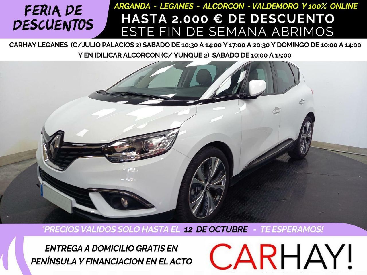 RENAULT Scénic (1.5 DCI ENERGY INTENS EDC AUT) en Madrid