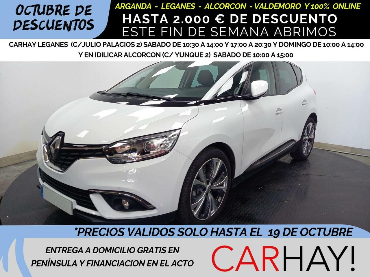 RENAULT Scénic (1.5 DCI ENERGY INTENS EDC AUT) en Madrid