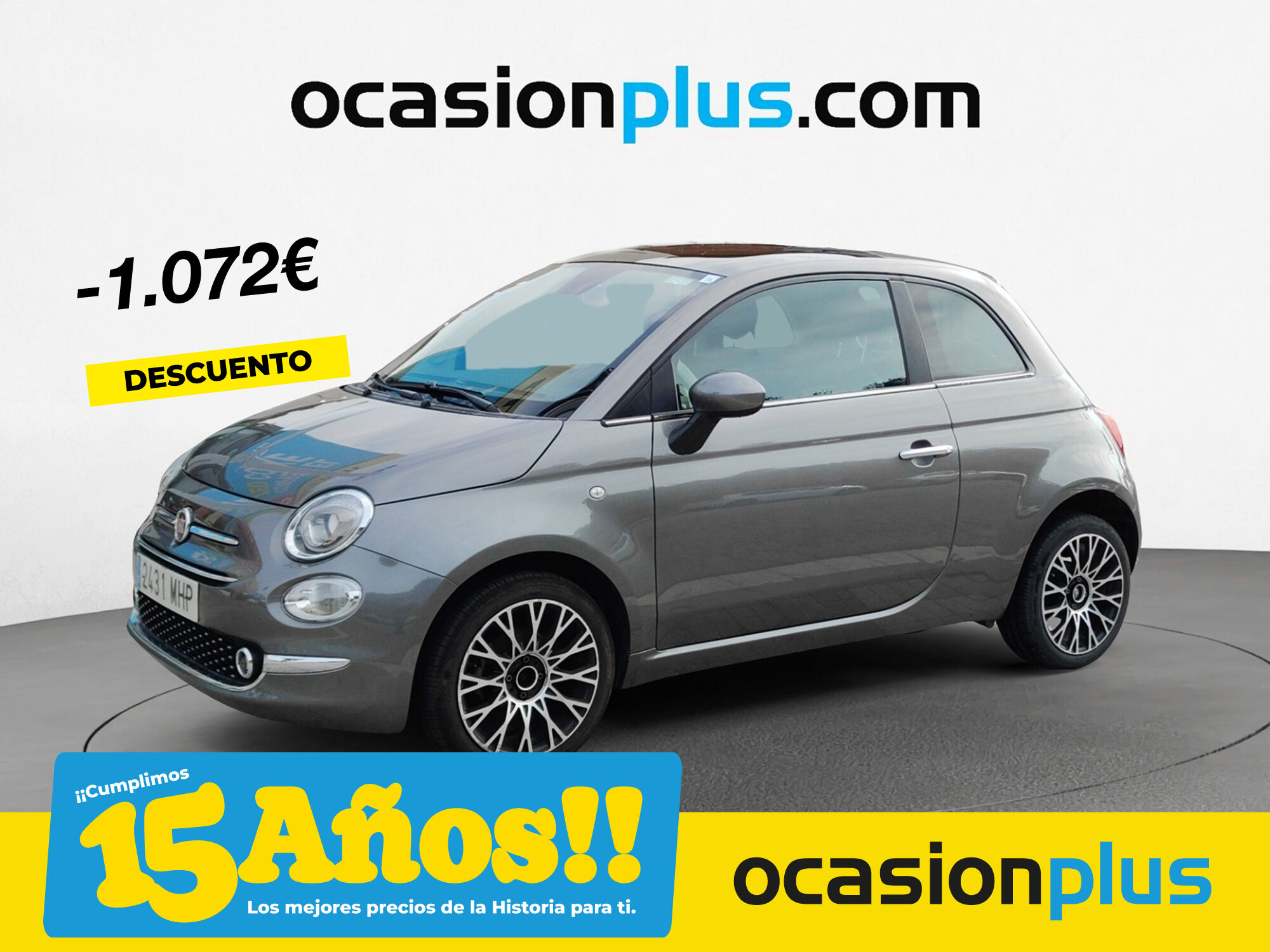 FIAT 500 (1.0 Hybrid Dolcevita 51 kW (70 CV)) en Madrid