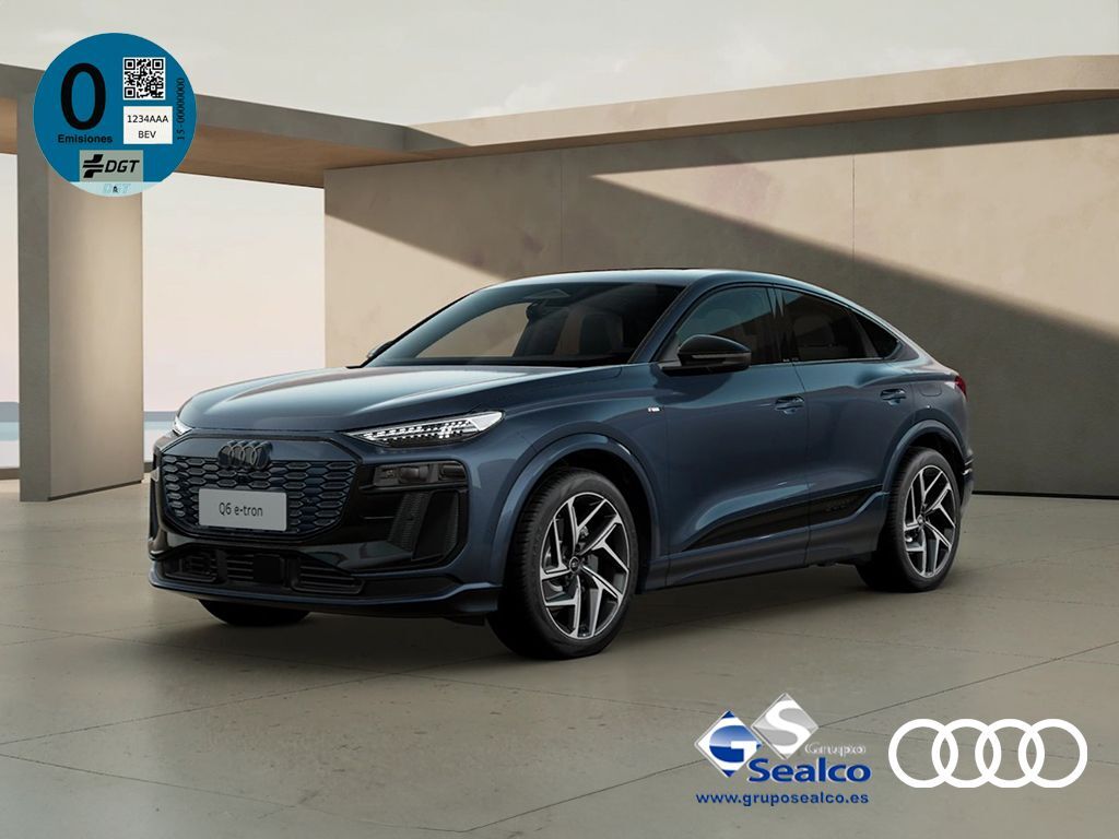 AUDI Q6 e-tron (Q6 Sportback e-tron quattro Black line 100KWh) en Madrid