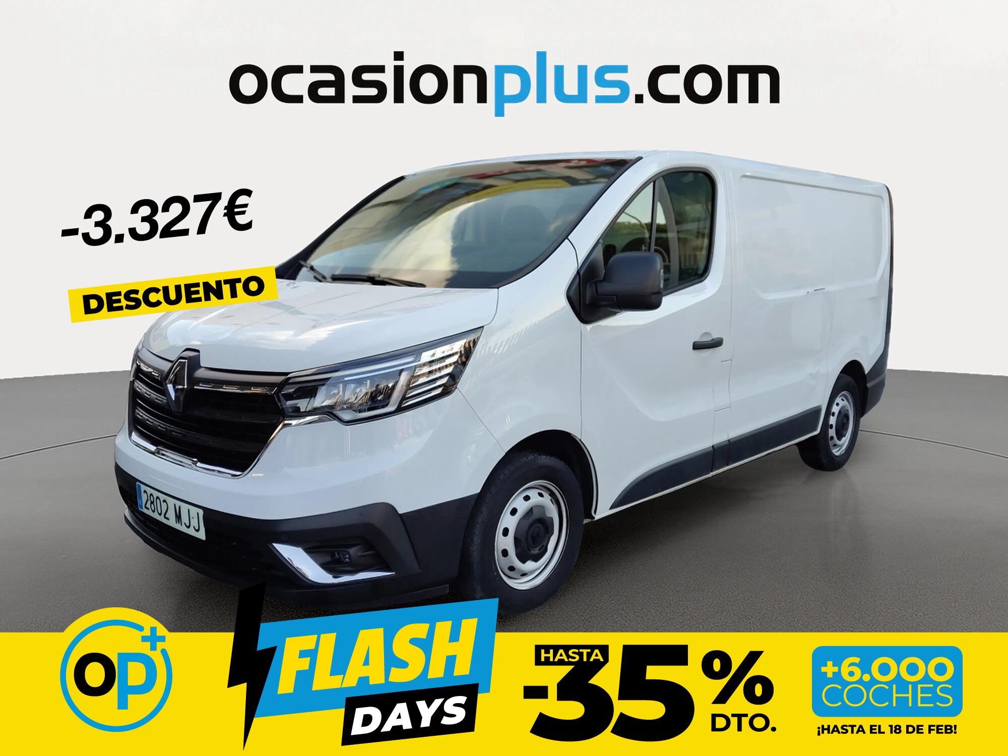 Foto del RENAULT Trafic Furgón L2H1 BluedCi 96kW CU aumentada