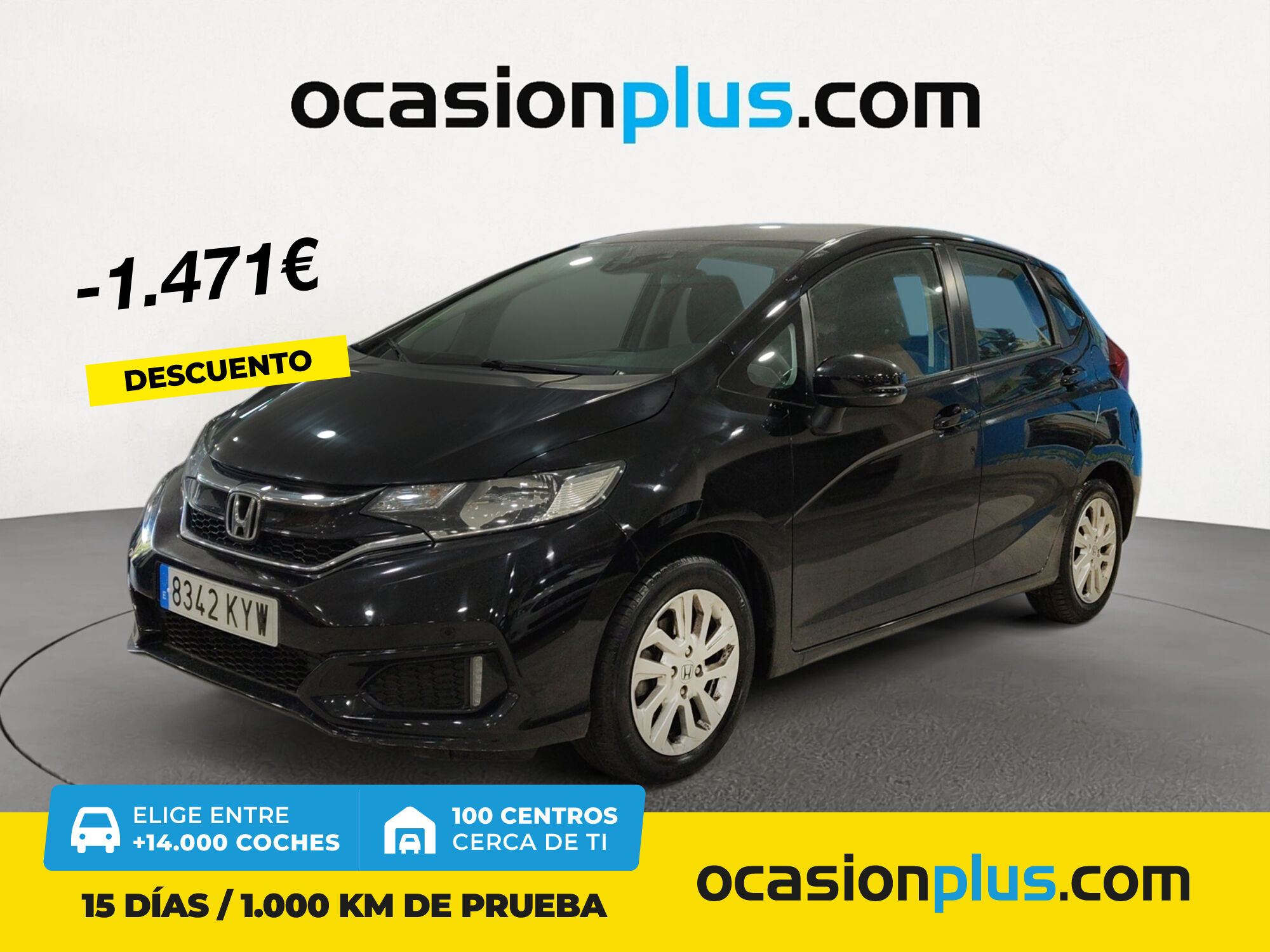 HONDA Jazz (1.3 i-VTEC Comfort Navi CVT 75 kW (102 CV)) en Madrid