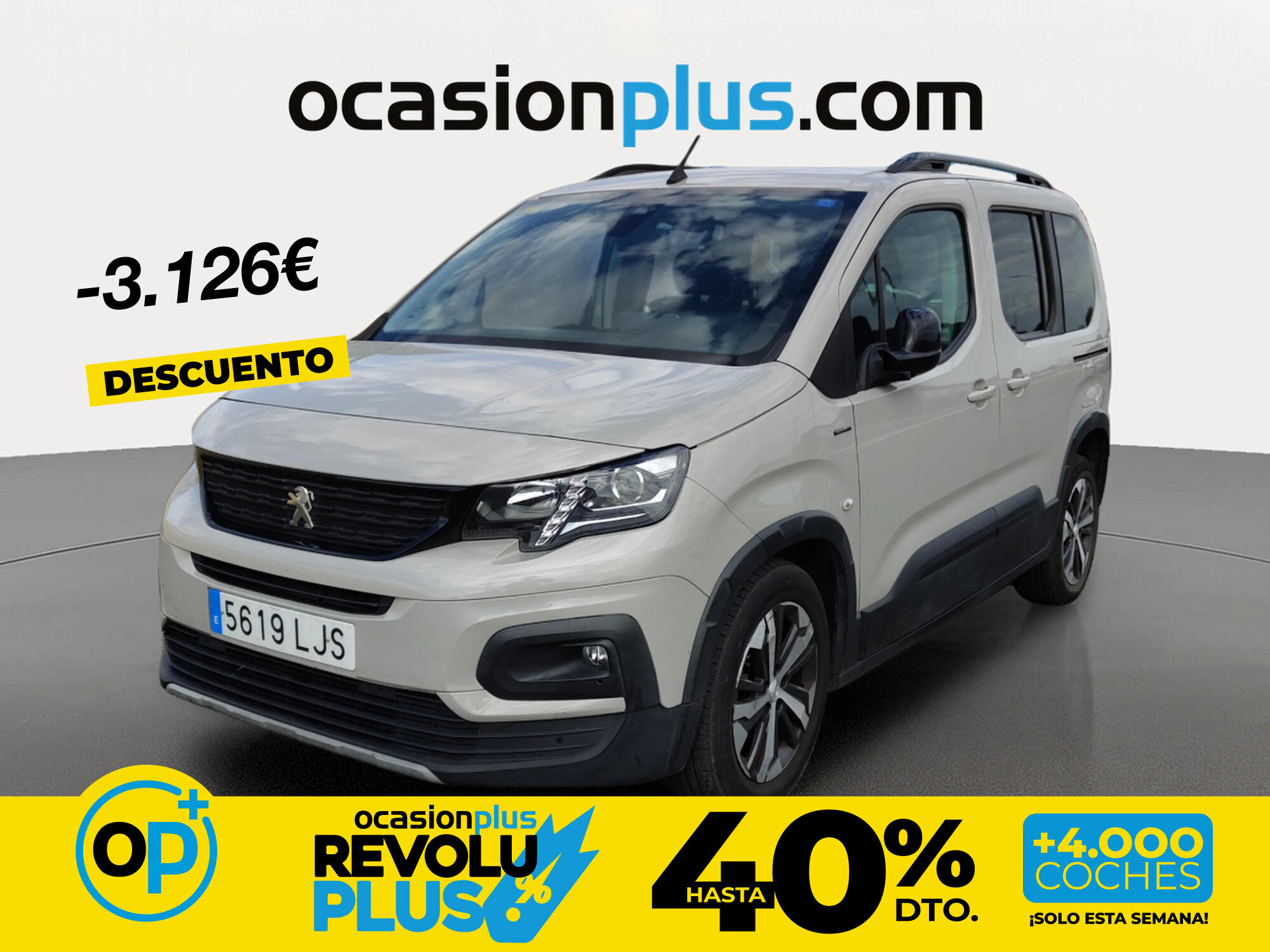 Foto del PEUGEOT Rifter 1.5BlueHDi S&S Standard GT Line 130