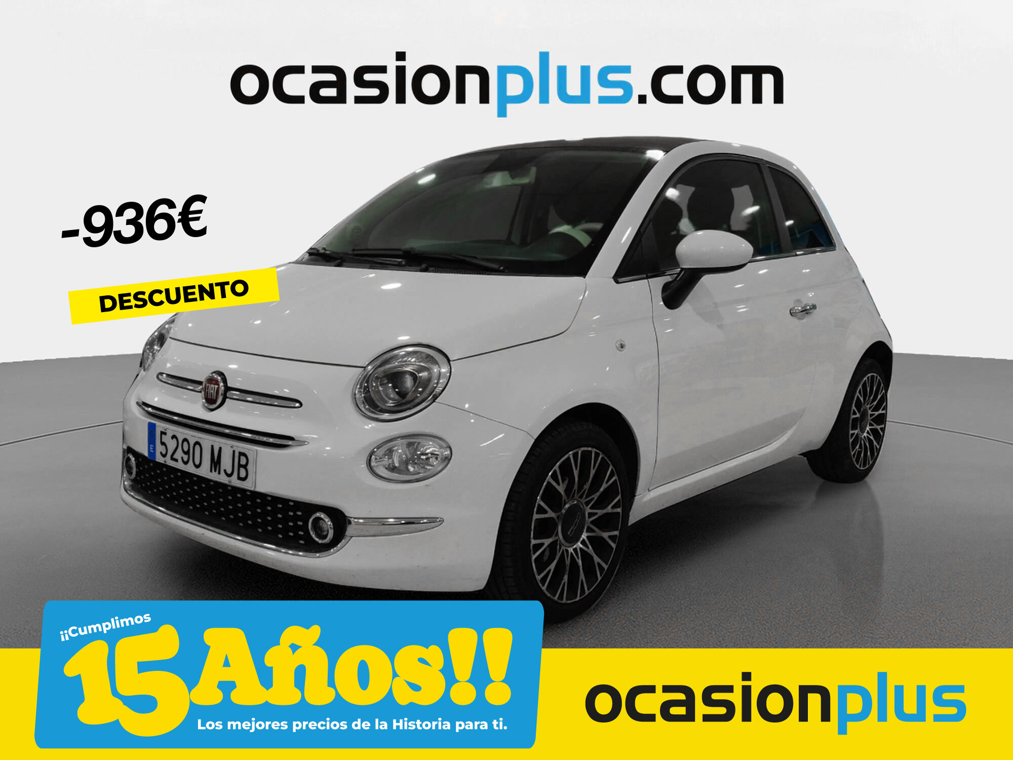 FIAT 500 (1.0 Hybrid Dolcevita 51 kW (70 CV)) en Madrid
