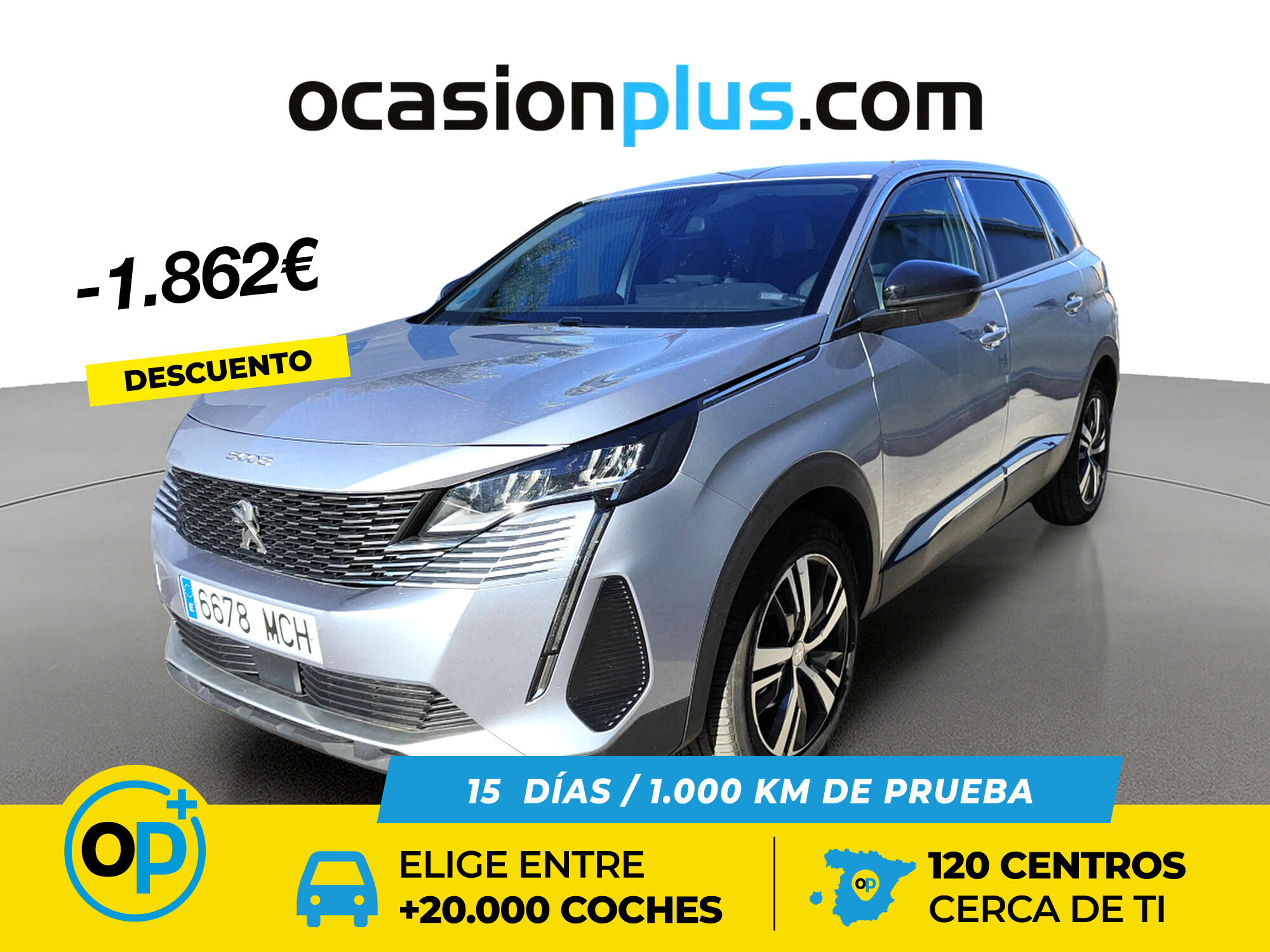 PEUGEOT 5008 (PureTech 130 S&S Allure EAT8 96 kW (130 CV)) en Madrid