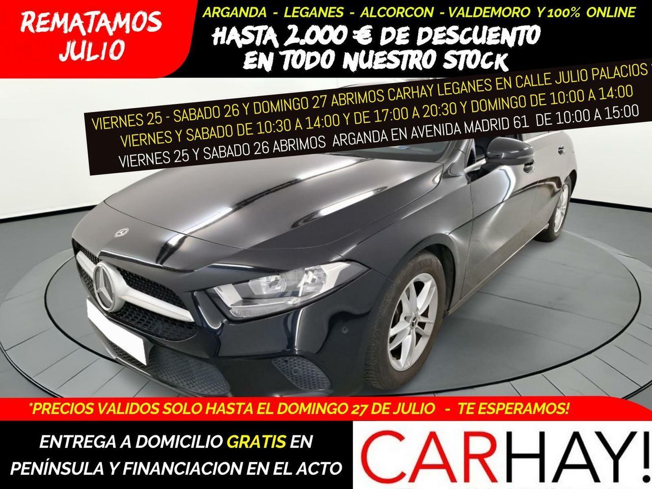 MERCEDES Clase A (200 Business Solution (EU6d-TEMP)) en Madrid