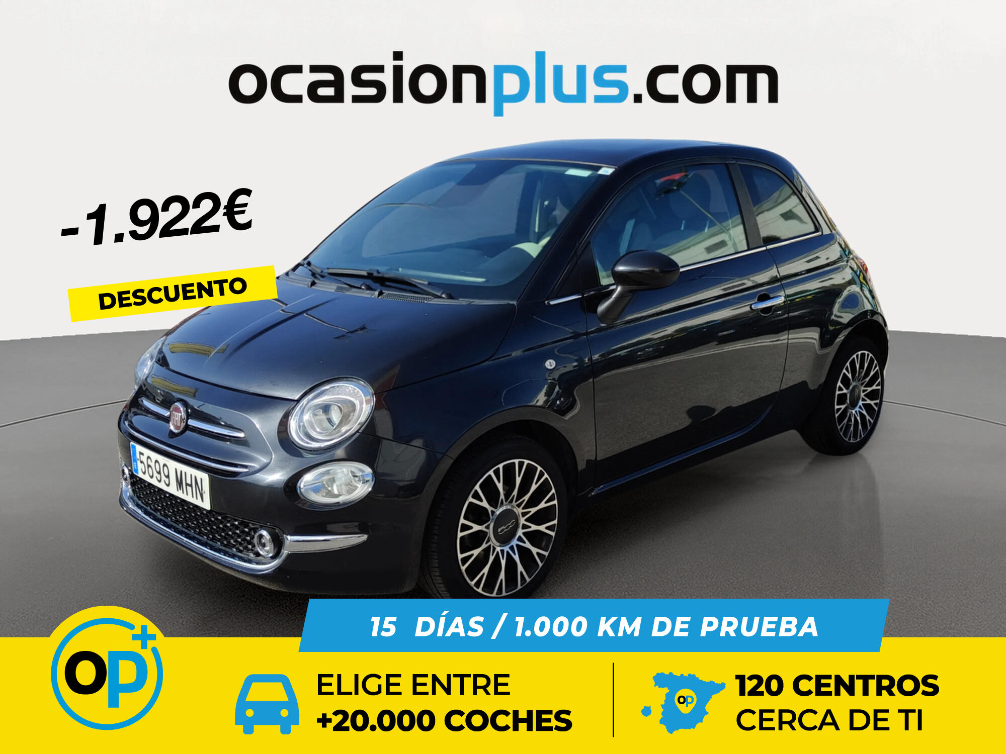 FIAT 500 (1.0 Hybrid Dolcevita 51 kW (70 CV)) en Madrid