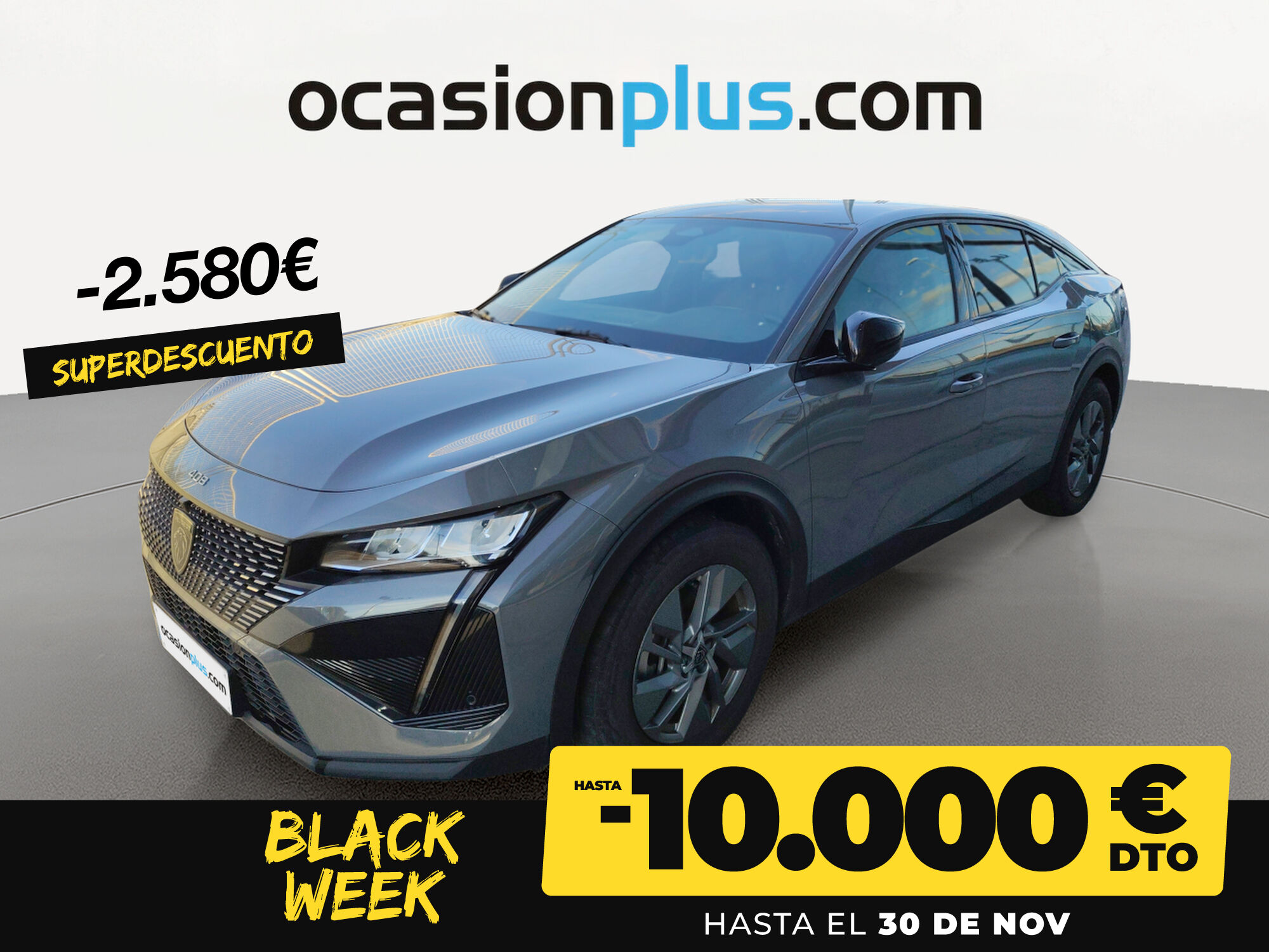 PEUGEOT 408 (Allure PHEV 180 e-EAT8 133 kW (181 CV)) en Madrid