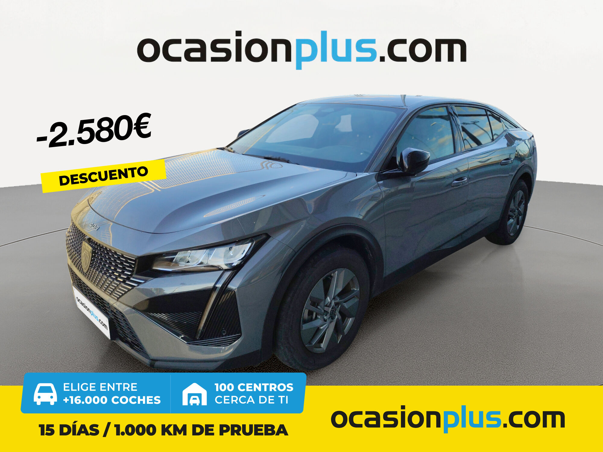 PEUGEOT 408 (Allure PHEV 180 e-EAT8 133 kW (181 CV)) en Madrid