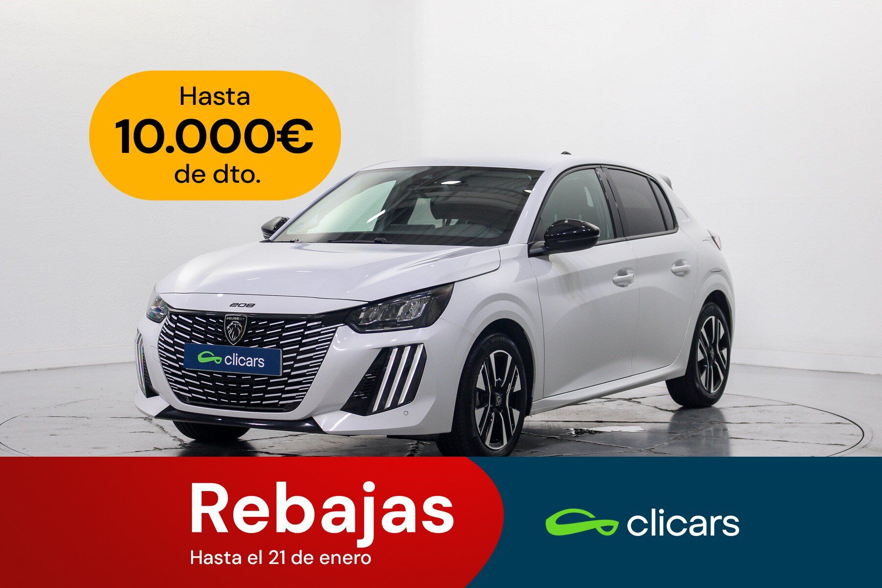 PEUGEOT 208 (208 1.2 Hybrid Allure e-DCS6 100) en Madrid