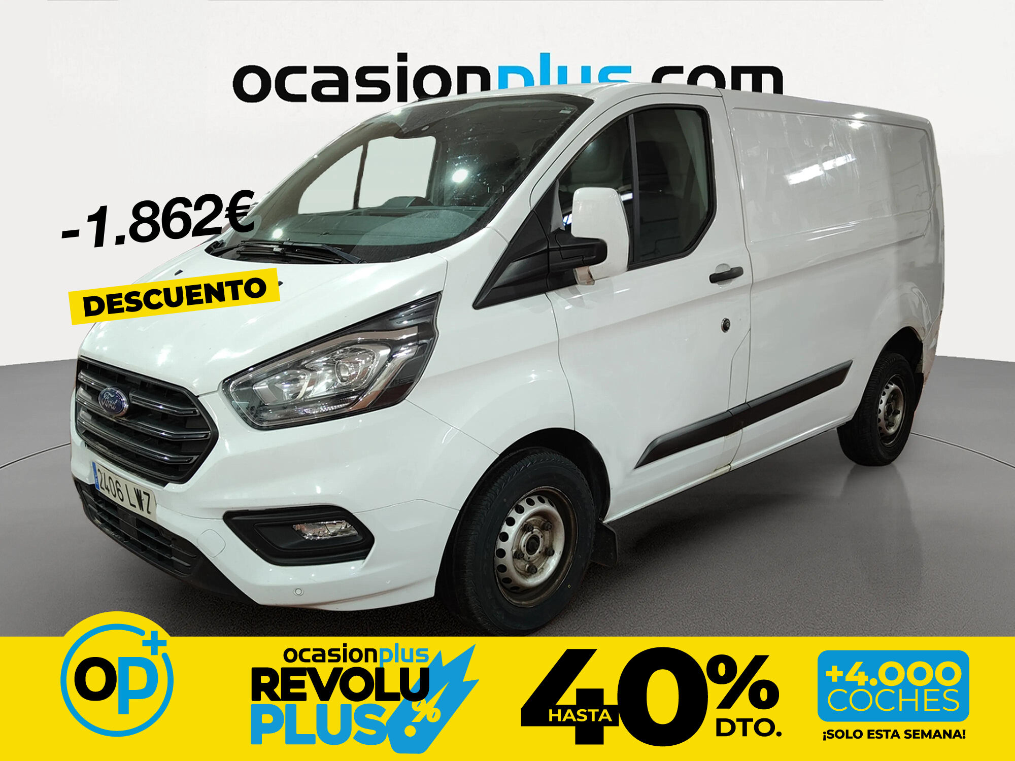 Foto del FORD Transit Custom FT 300 L1 Van Trend EcoBlue Hybrid 130