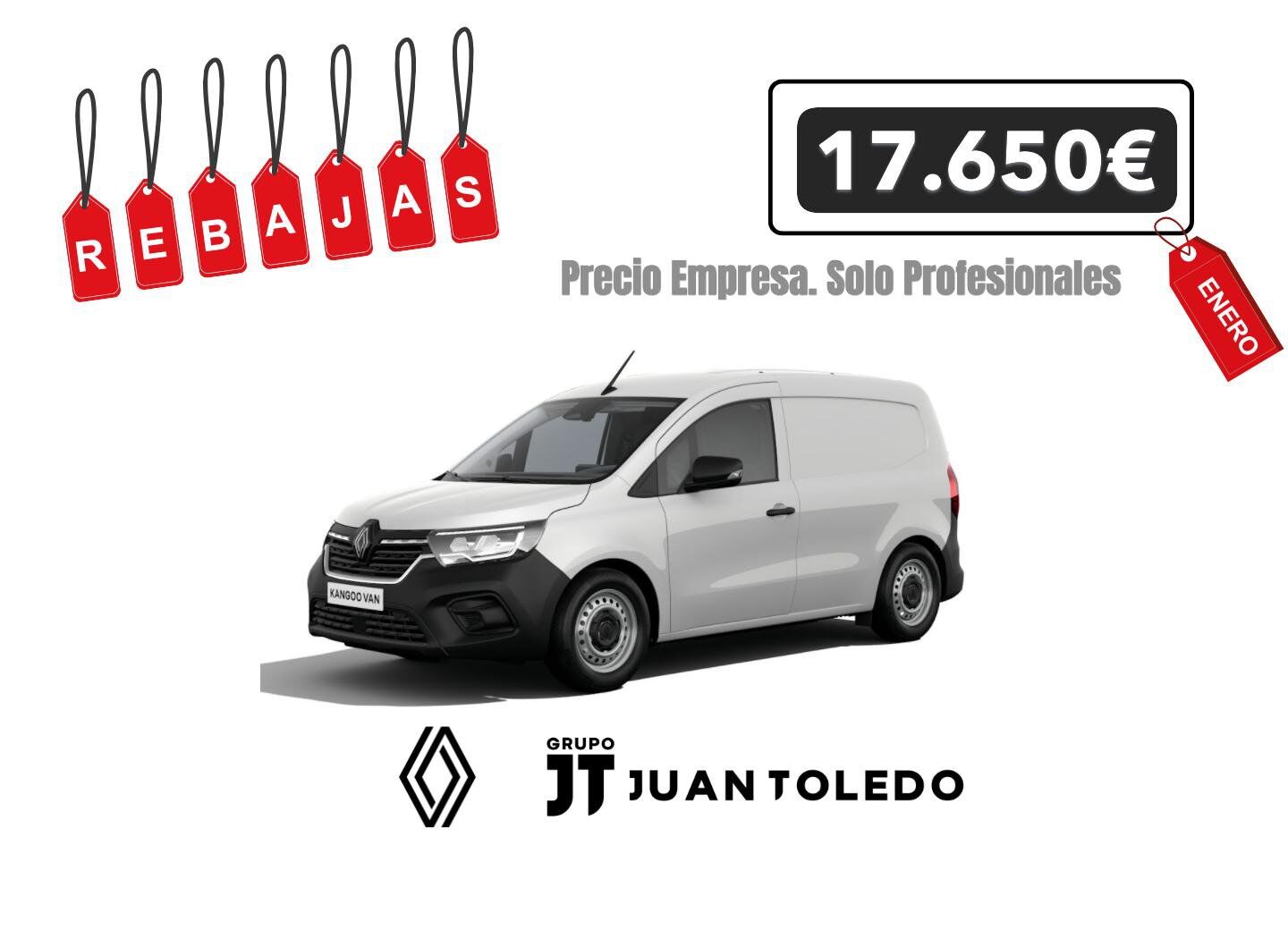 RENAULT Kangoo (L1 1.5 Blue dCi 55kW (75cv)) en Palmas, Las