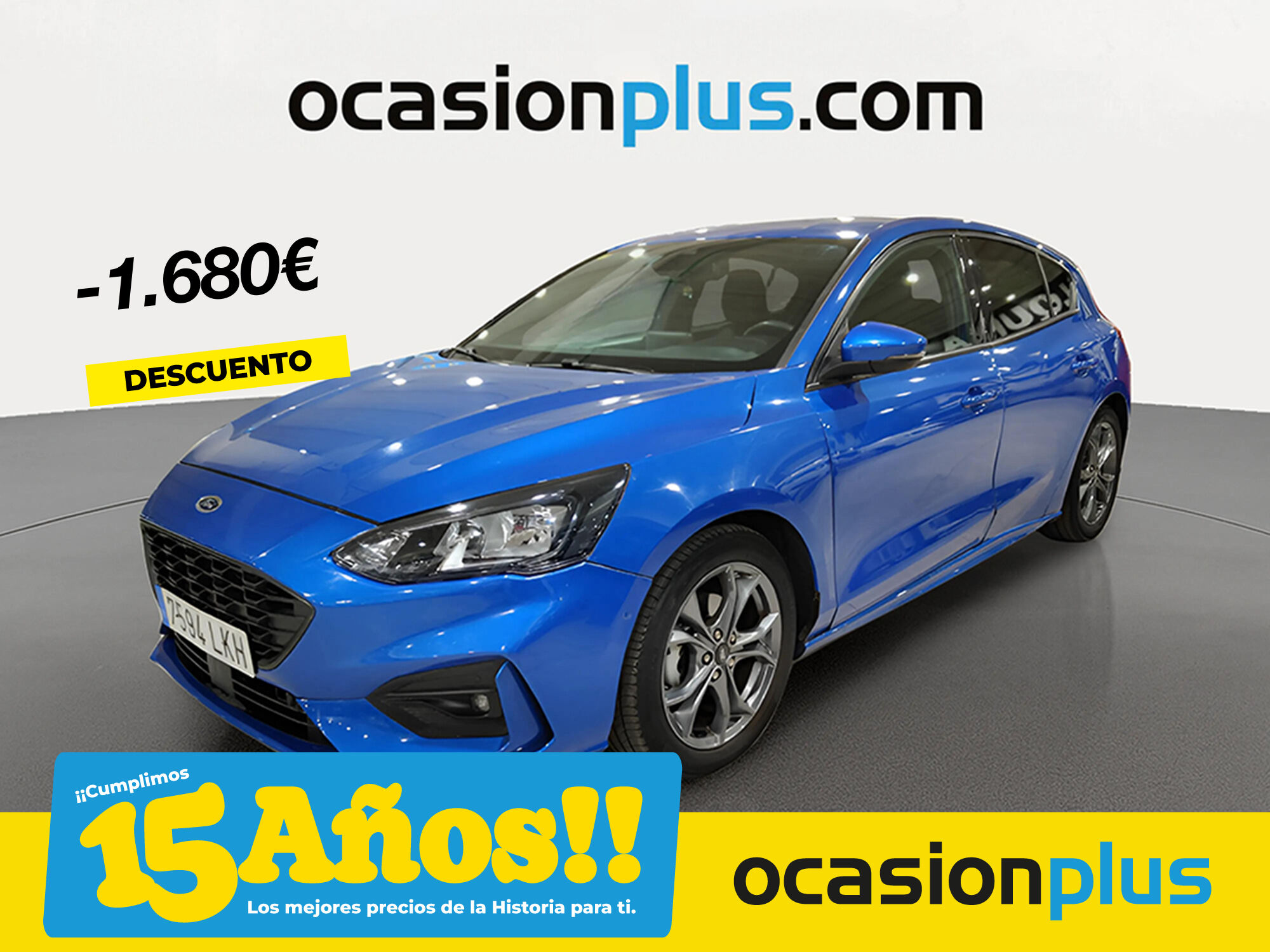 FORD Focus (1.0 Ecoboost MHEV ST-Line 92 kW (125 CV)) en Madrid