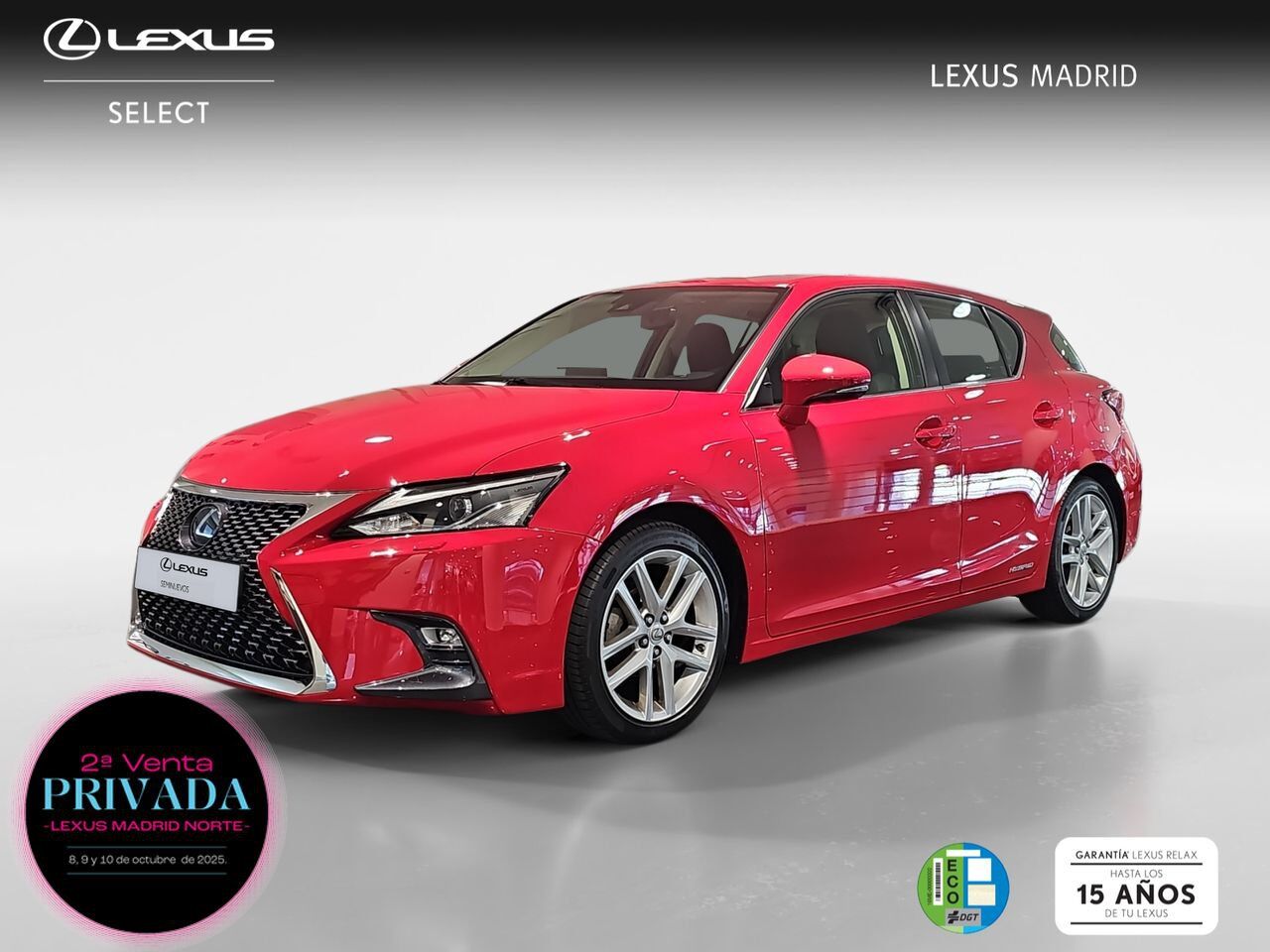 LEXUS CT (1.8 200h Executive) en Madrid