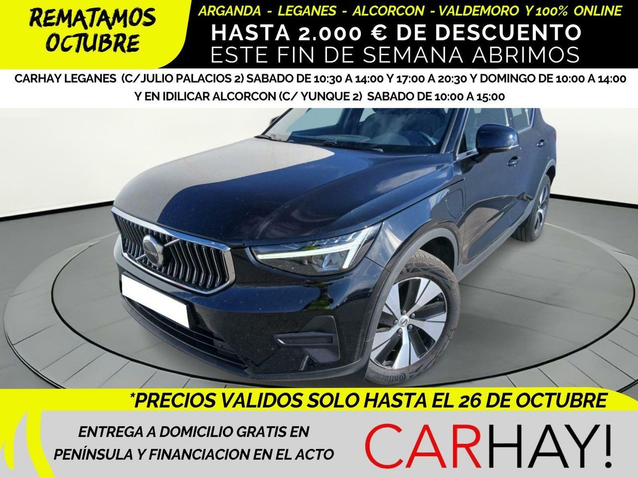 VOLVO XC40 (1.5 T4 RECHARGE PHEV ESSENTIAL AUTO) en Madrid