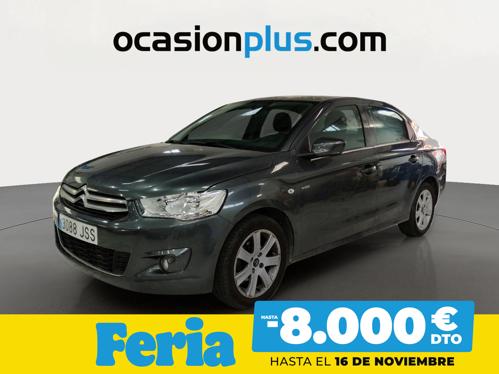 CITROEN C-Elysée (BlueHDi 100 Exclusive 74 kW (100 CV)) en Madrid