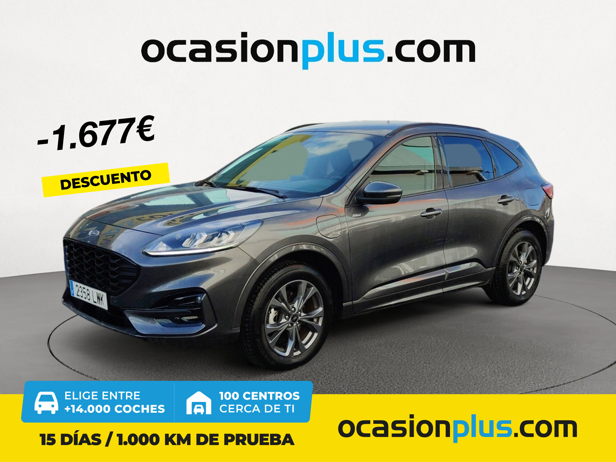 FORD Kuga (2.5 Duratec PHEV ST-Line Auto 165 kW (225 CV)) en Madrid