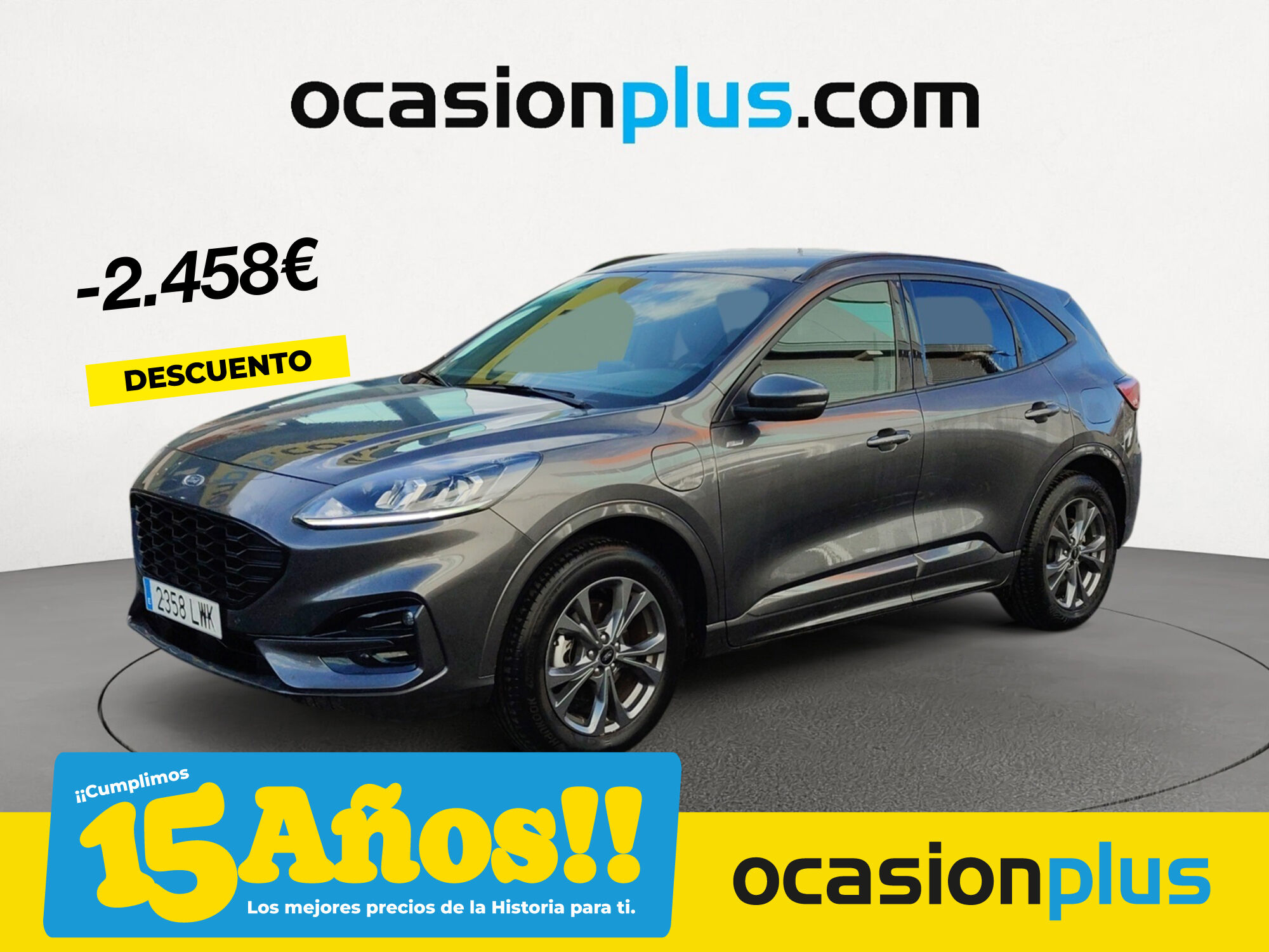 FORD Kuga (2.5 Duratec PHEV ST-Line Auto 165 kW (225 CV)) en Madrid
