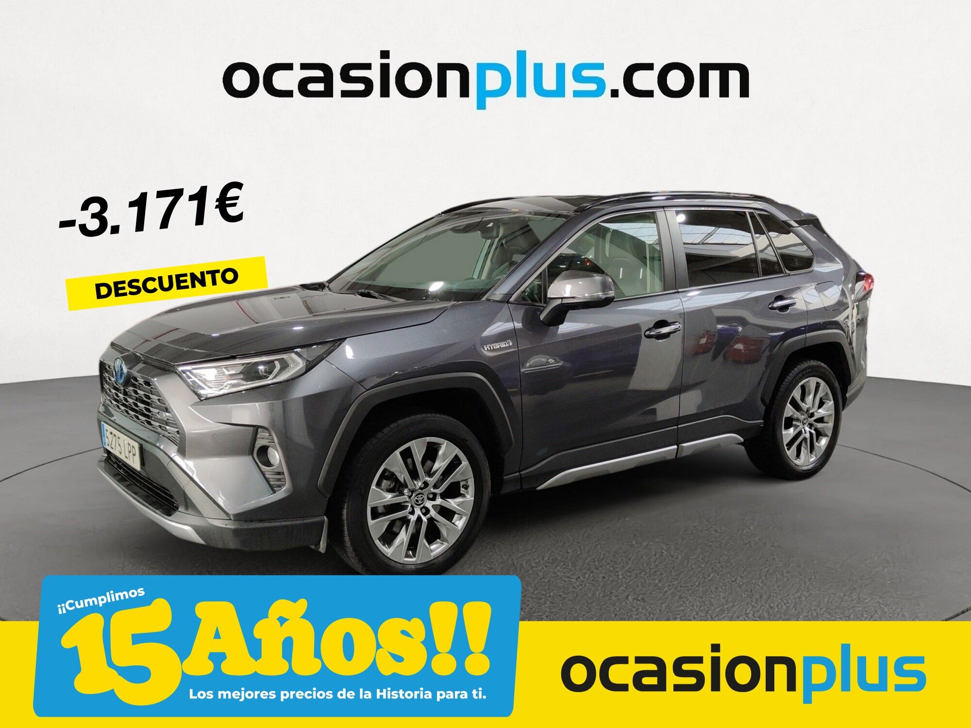 TOYOTA RAV-4 (2.5l hybrid Luxury 160 kW (218 CV)) en Madrid