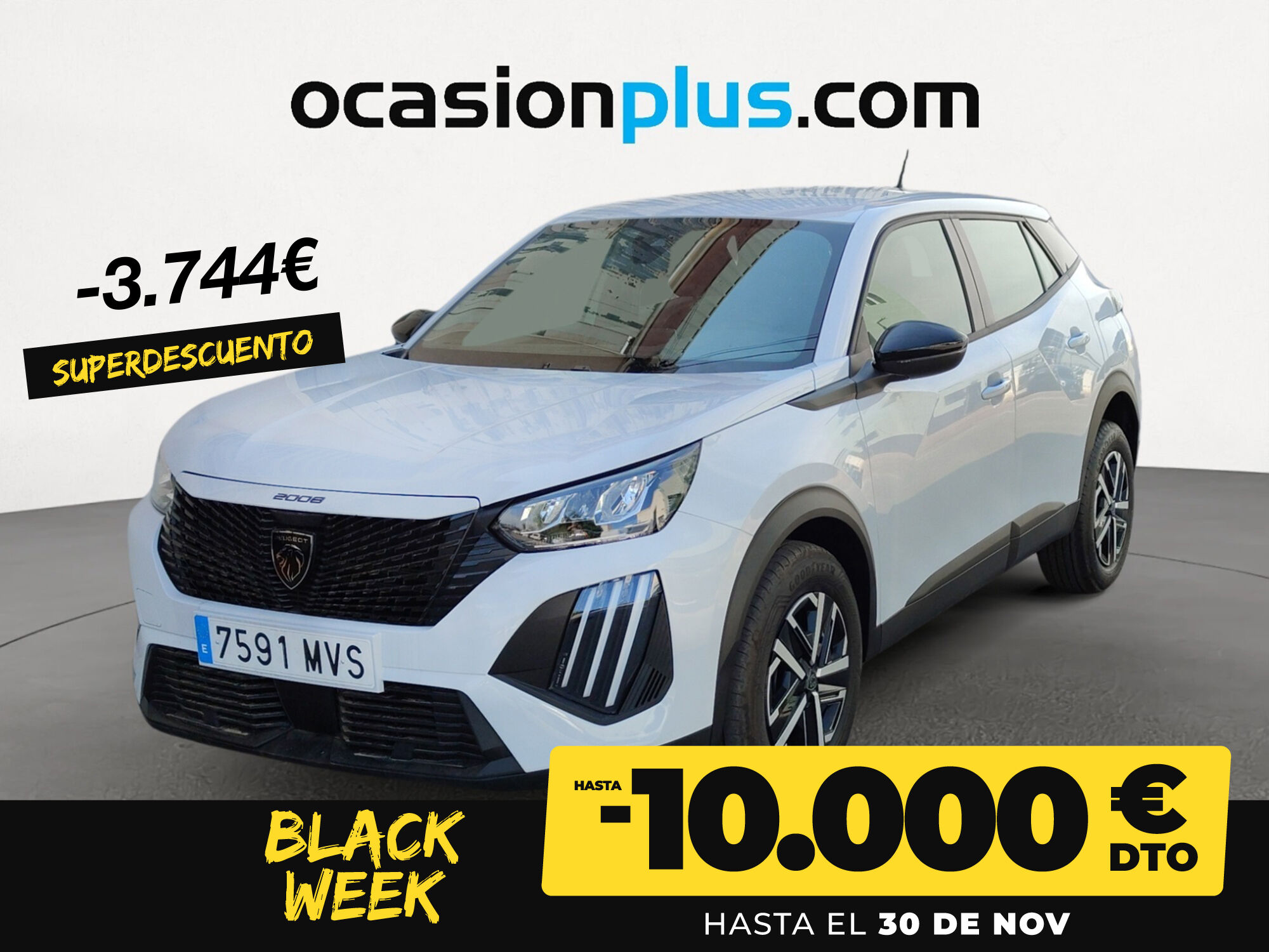 PEUGEOT 2008 (PureTech 100 S&S Active 75 kW (100 CV)) en Madrid