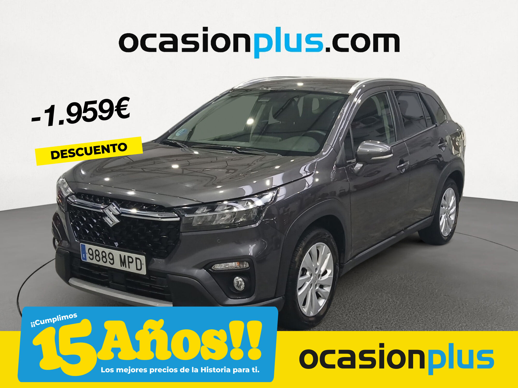 SUZUKI S-Cross (1.4T Mild Hybrid S2 4WD 95 kW (129 CV)) en Madrid