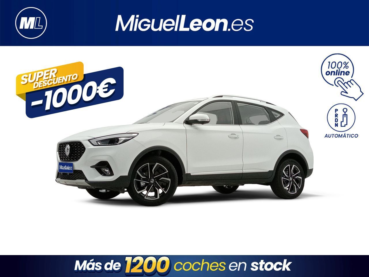 MG ZS (1.0T Luxury Auto) en Palmas, Las