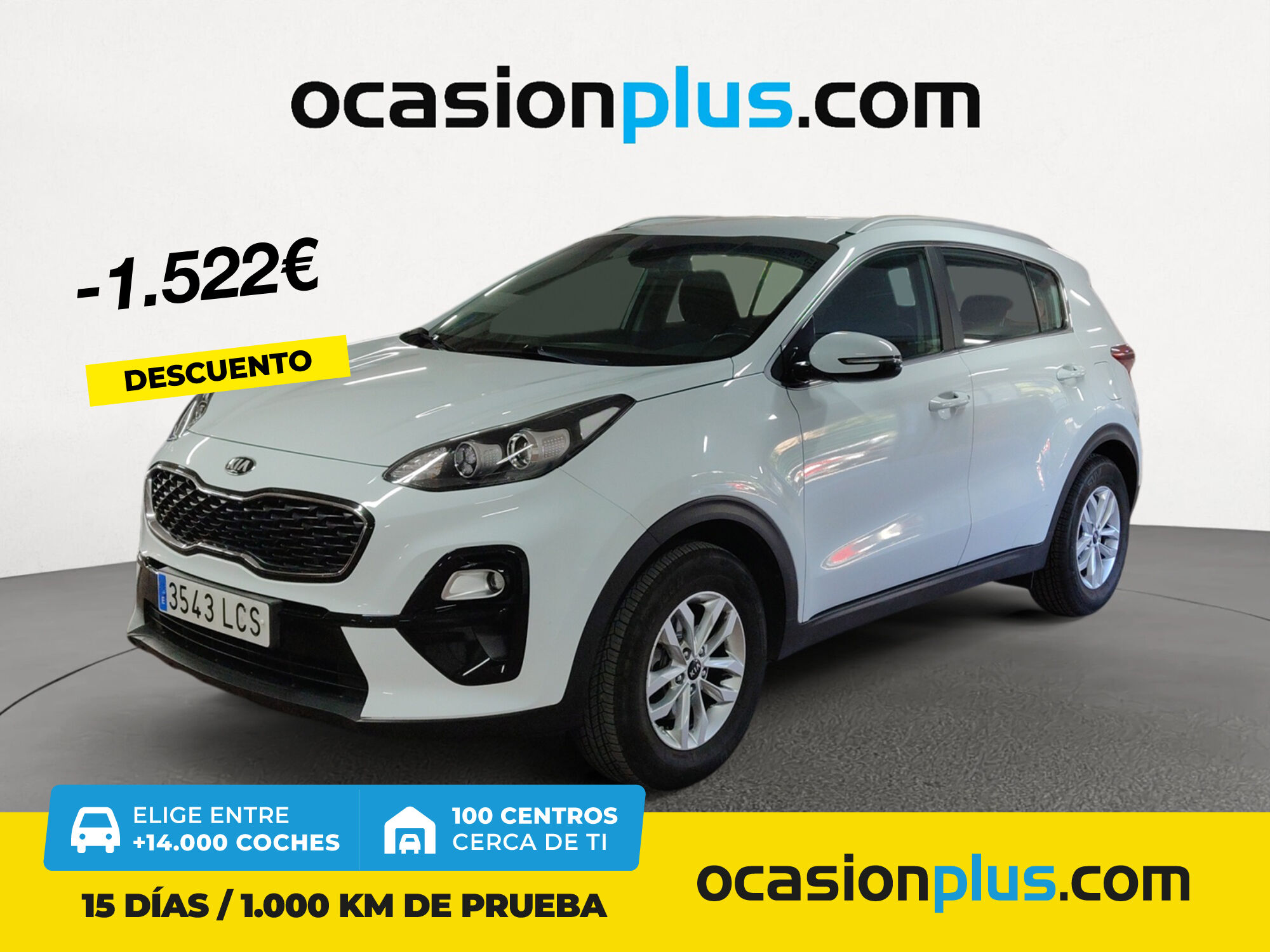 KIA Sportage (1.6 MHEV Business 4x2 85 kW (115 CV)) en Madrid