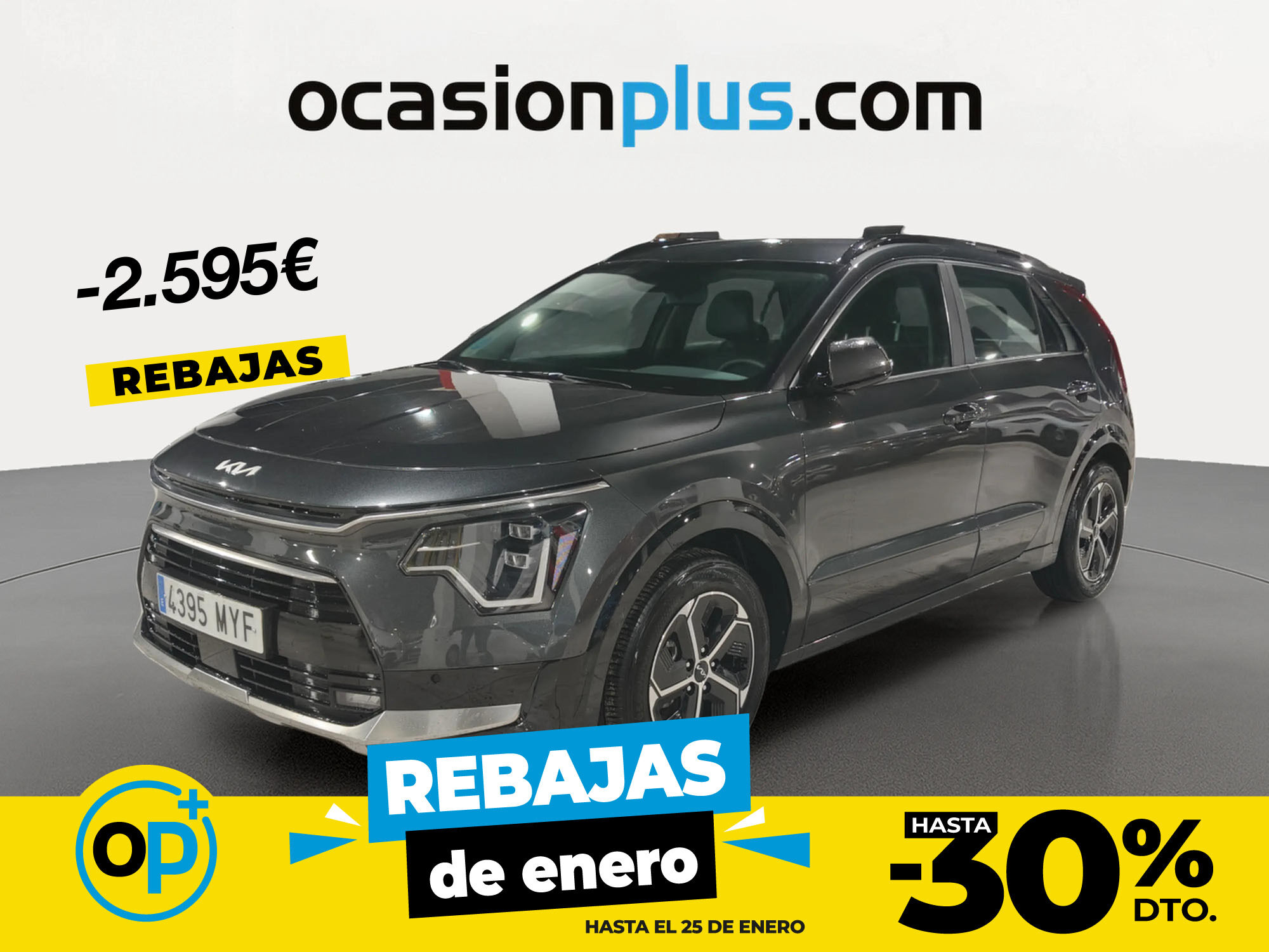 KIA Niro (1.6 GDi HEV Híbrido Drive 104 kW (141 CV)) en Madrid