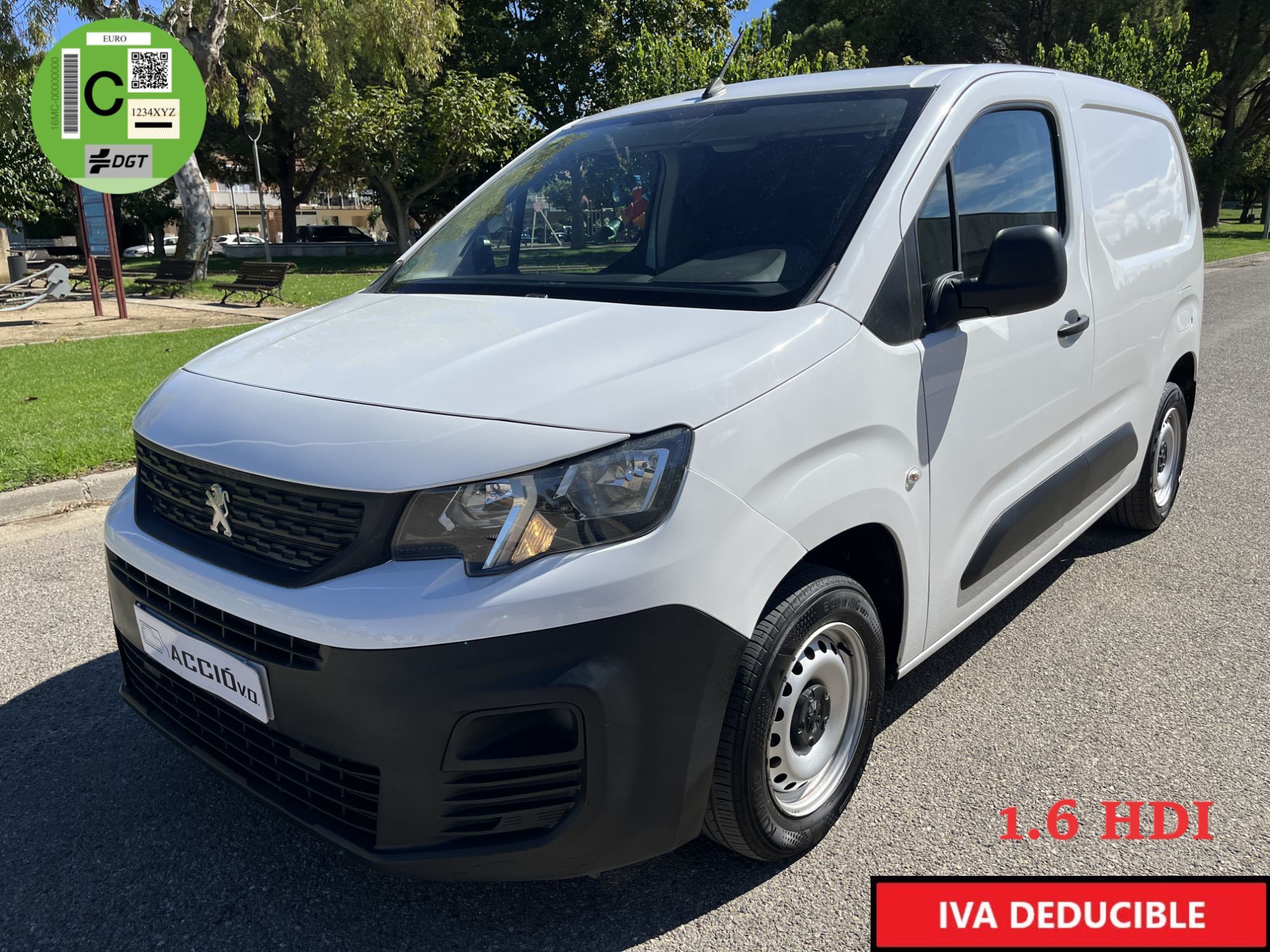 PEUGEOT Partner (1.6BlueHDI Pro Standard 600kg 75) en Girona