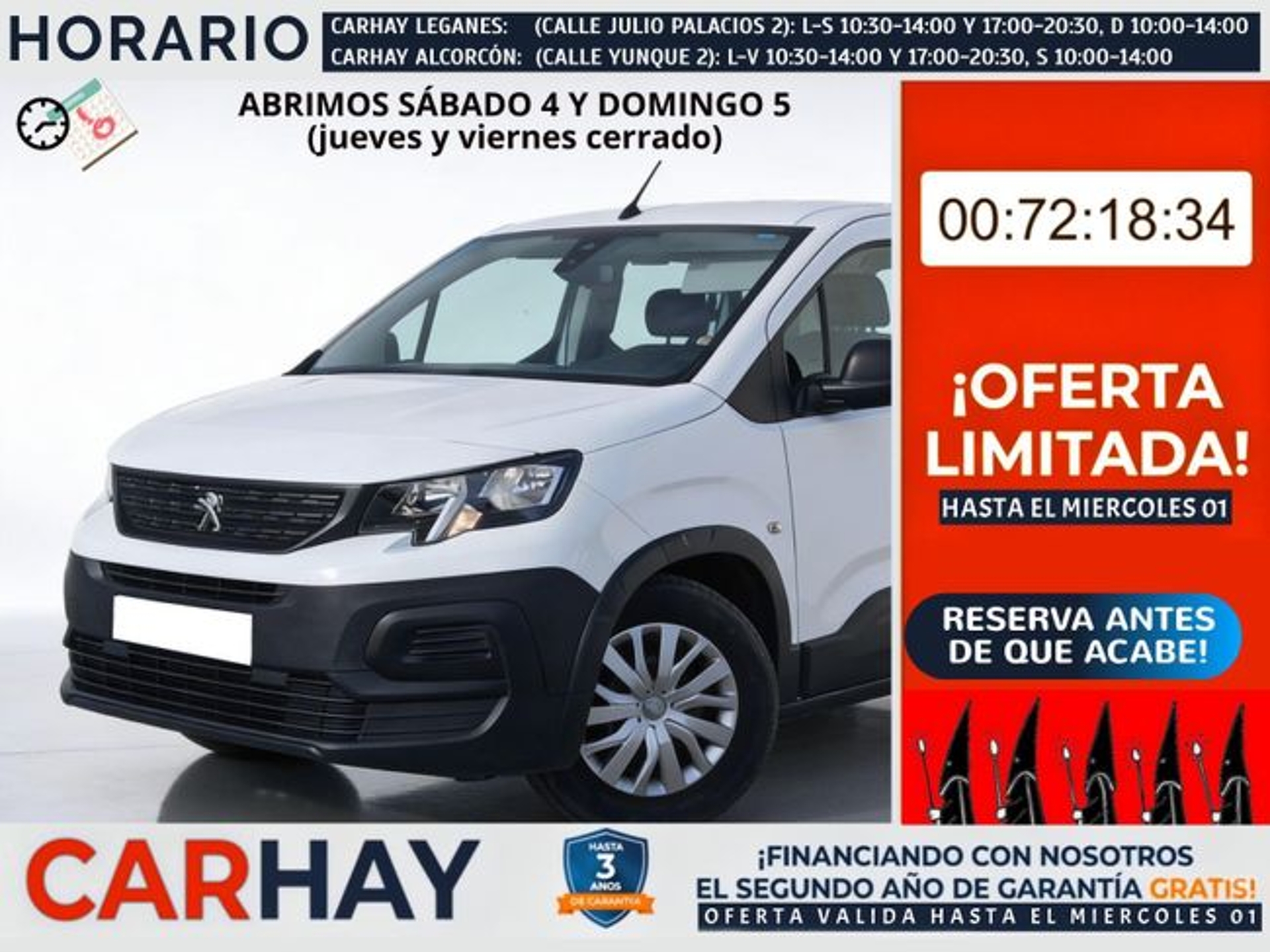 Imagen de PEUGEOT Rifter