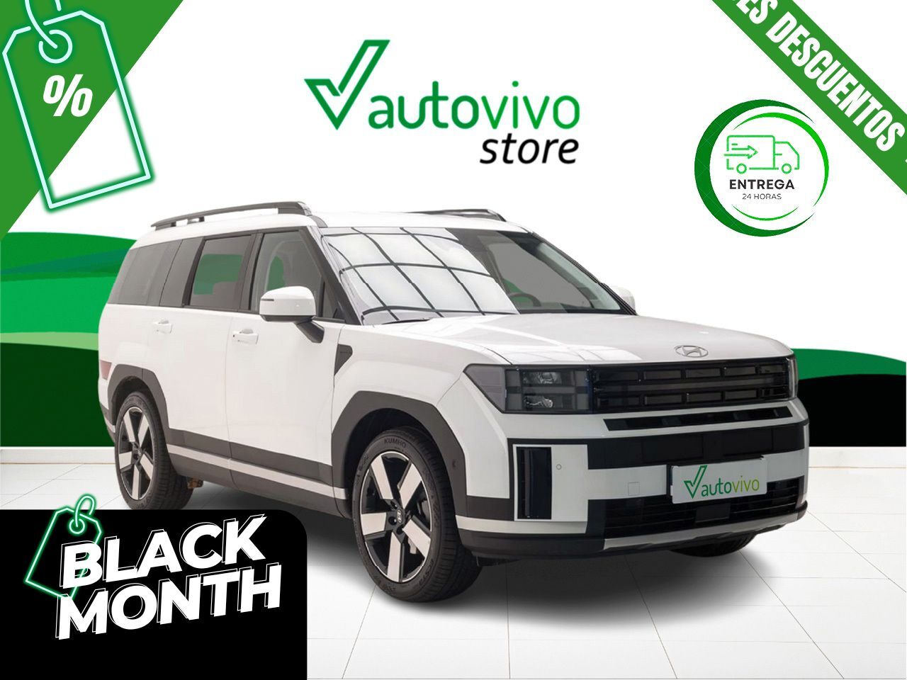 HYUNDAI Santa Fe (TECNO 1.6T HEV 215 CV 5P 7 PLAZAS) en Barcelona