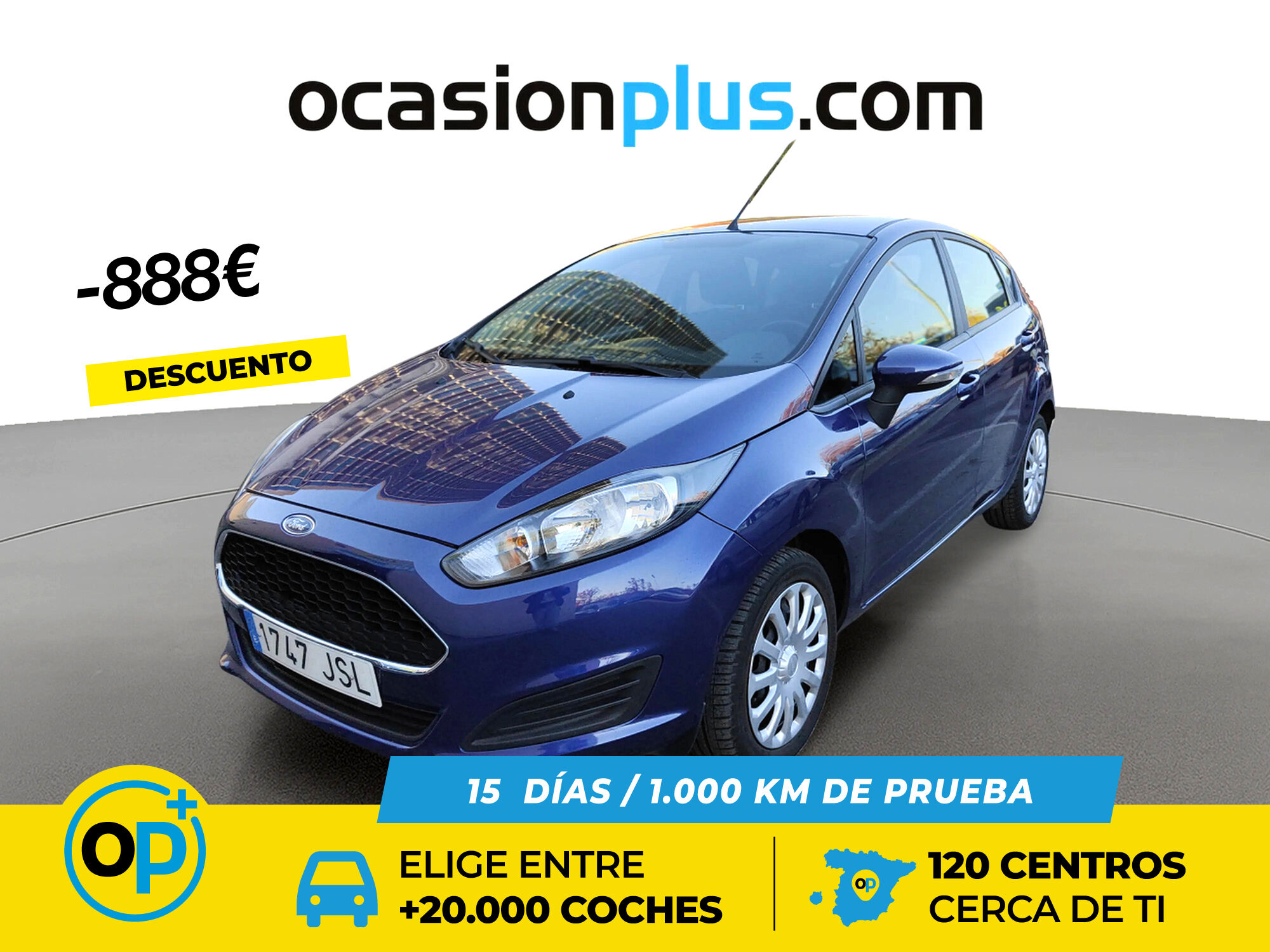 FORD Fiesta (1.25 Duratec Trend 60 kW (82 CV)) en Madrid