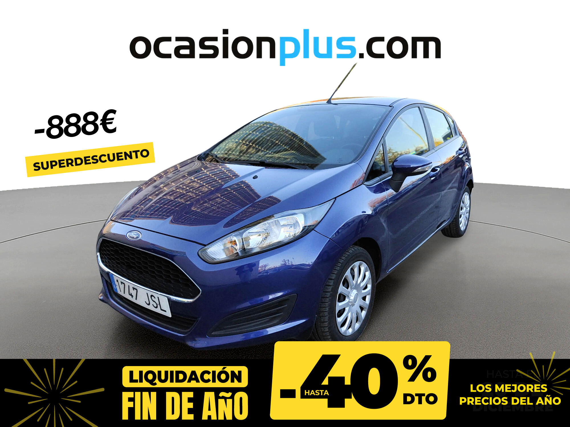 FORD Fiesta (1.25 Duratec Trend 60 kW (82 CV)) en Madrid
