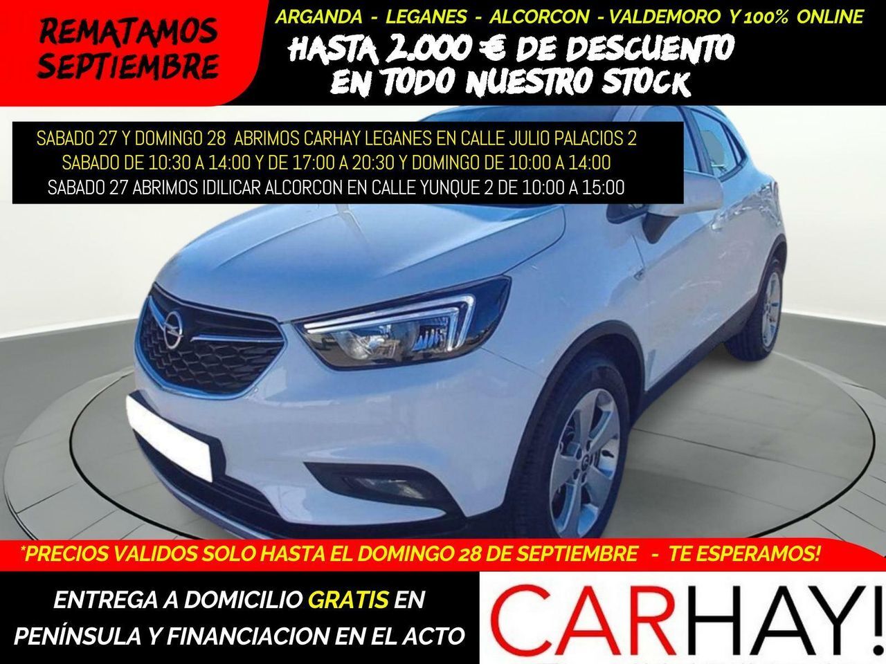 OPEL Mokka (SELECTIVE 1.4 140 CV MT6 E6DT GLP) en Madrid