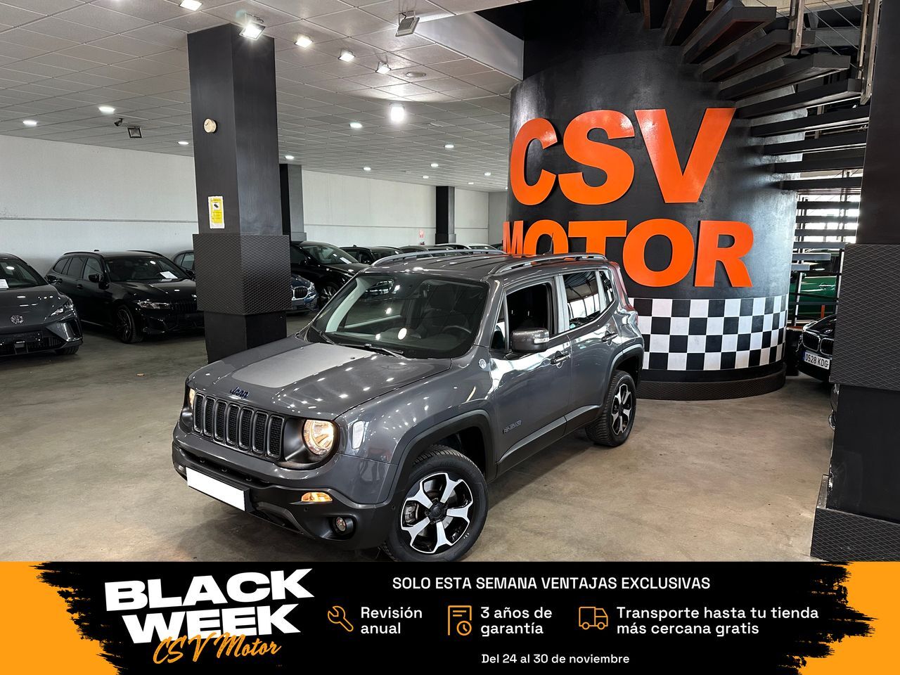 JEEP Renegade (Trailhawk 1.3 PHEV 177kW (240CV) AT AWD) en Madrid